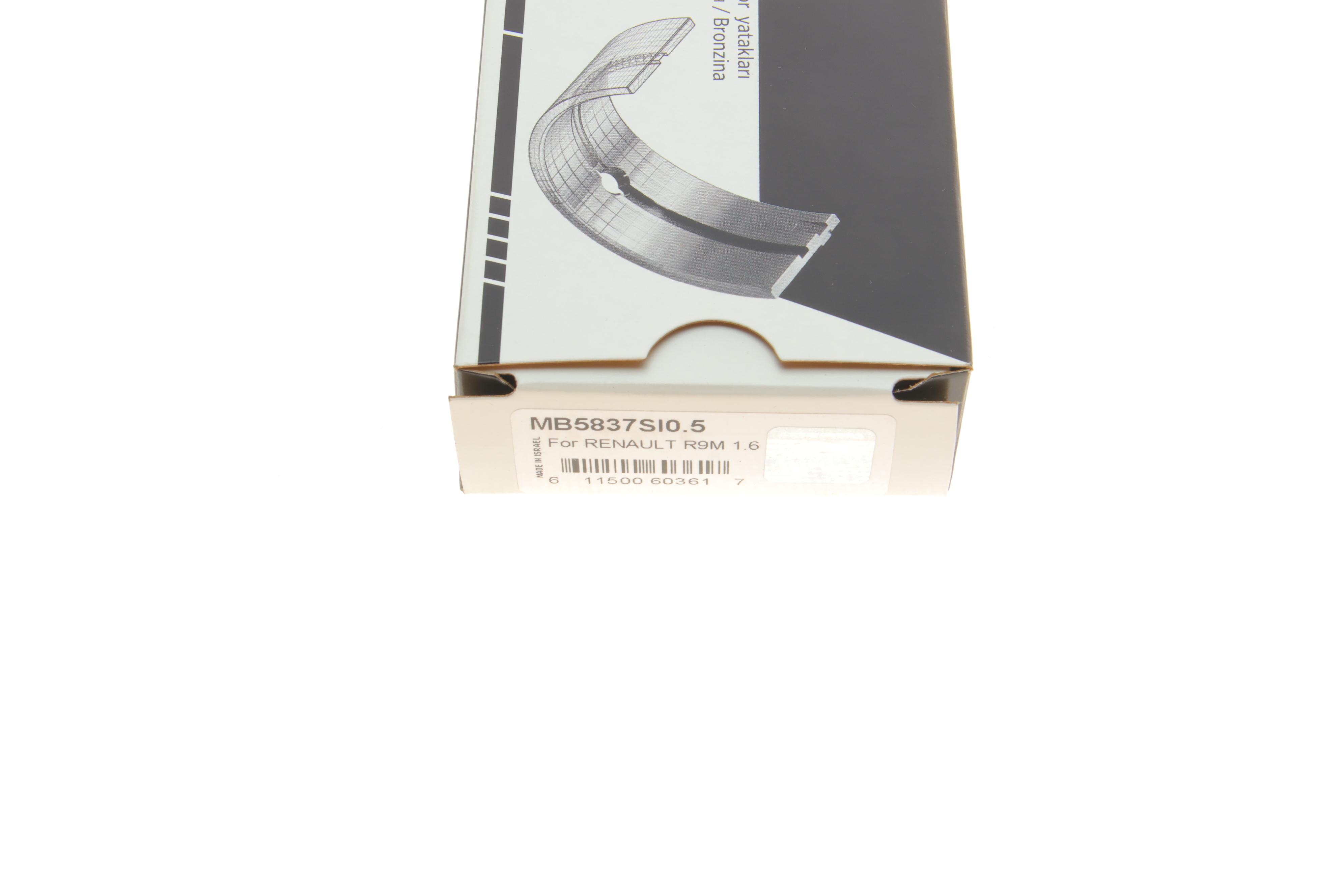 Вкладиші корінні Renault Trafic 1.6 dCi 14- (+0.50)