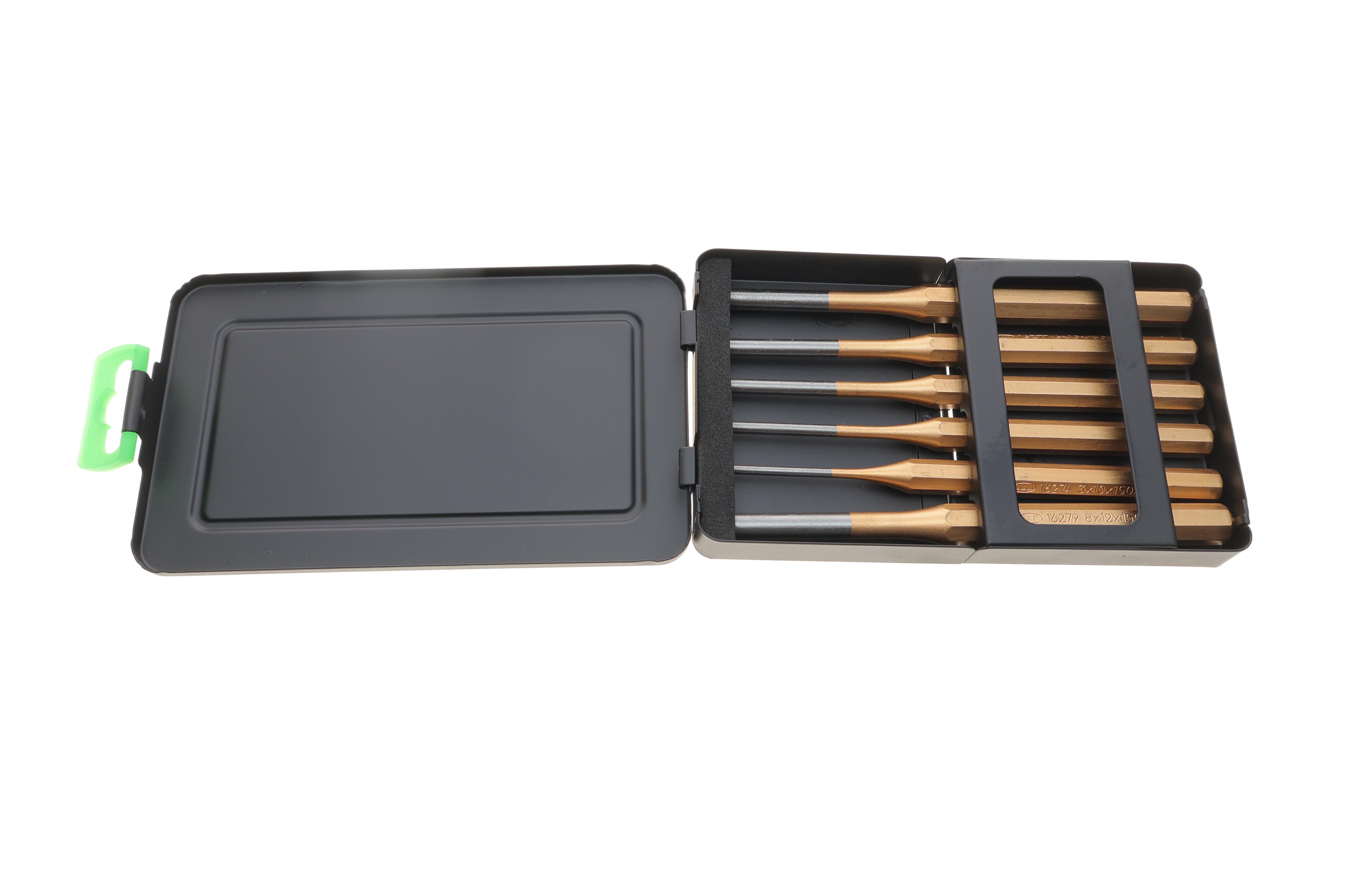 Набір виколоток Ø3-8 мм 150 мм 6 од.