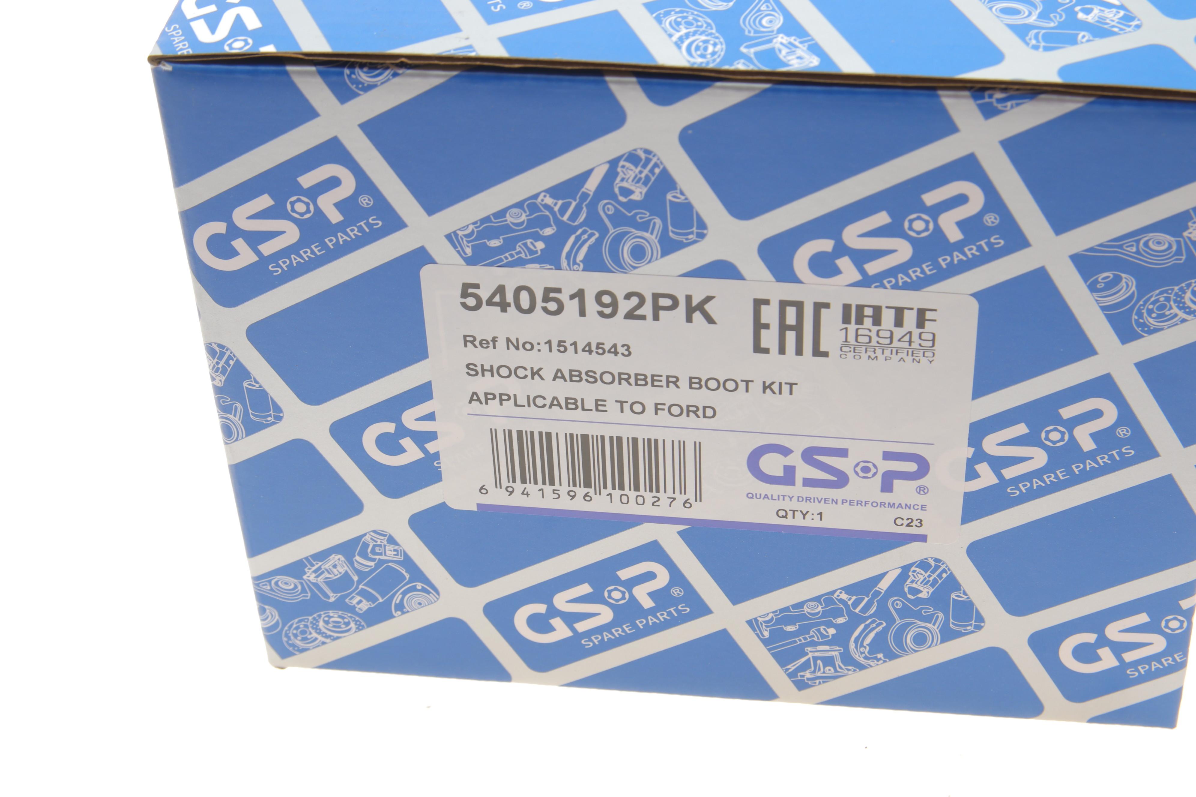 Пильник + відбійник амортизатора (переднього) Ford Fiesta 08- (к-кт 2шт)