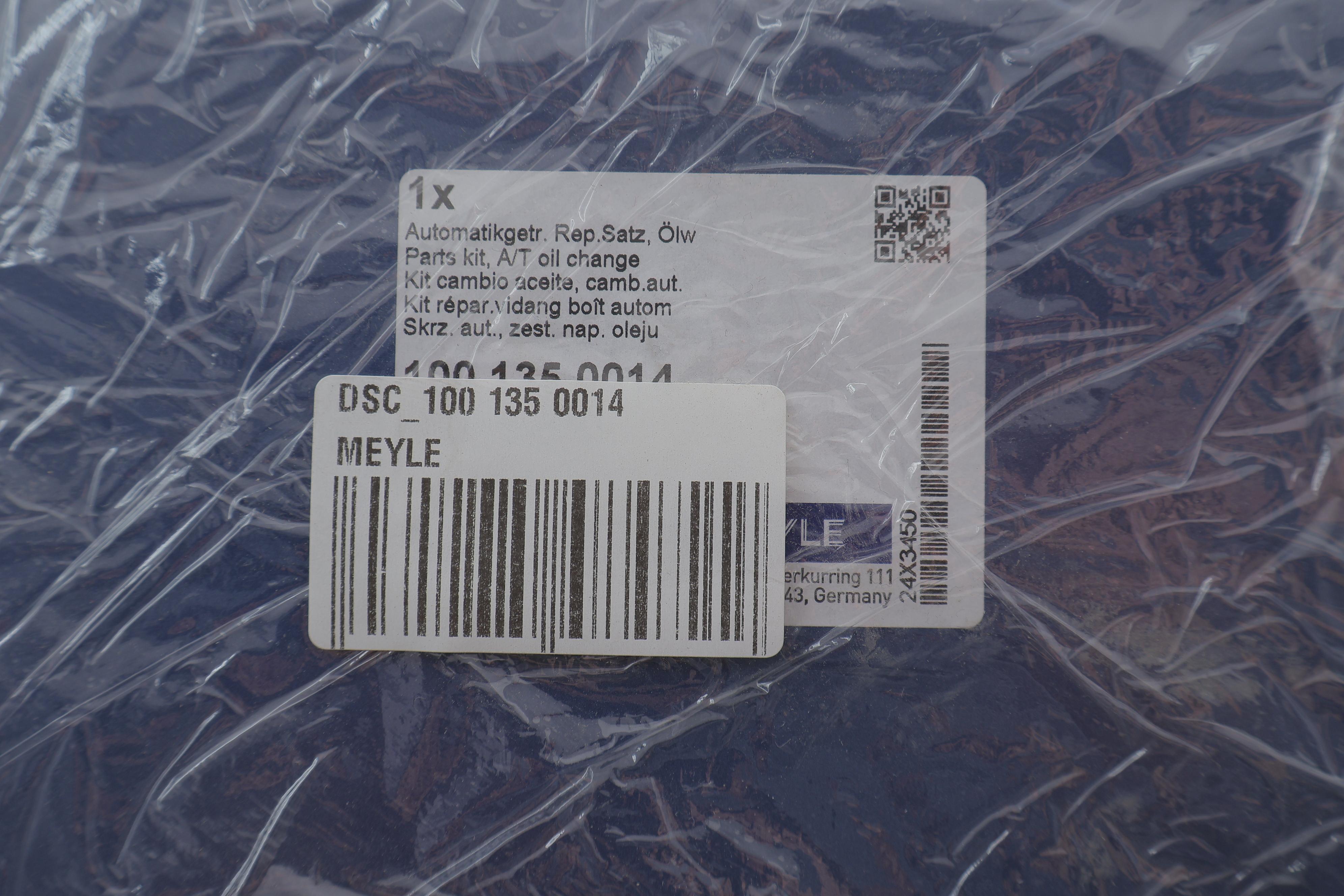 Комплект для заміни оливи АКПП VW T4 2.4D/2.5 TDI 90-03 (+масло)(пошкоджена упаковка)