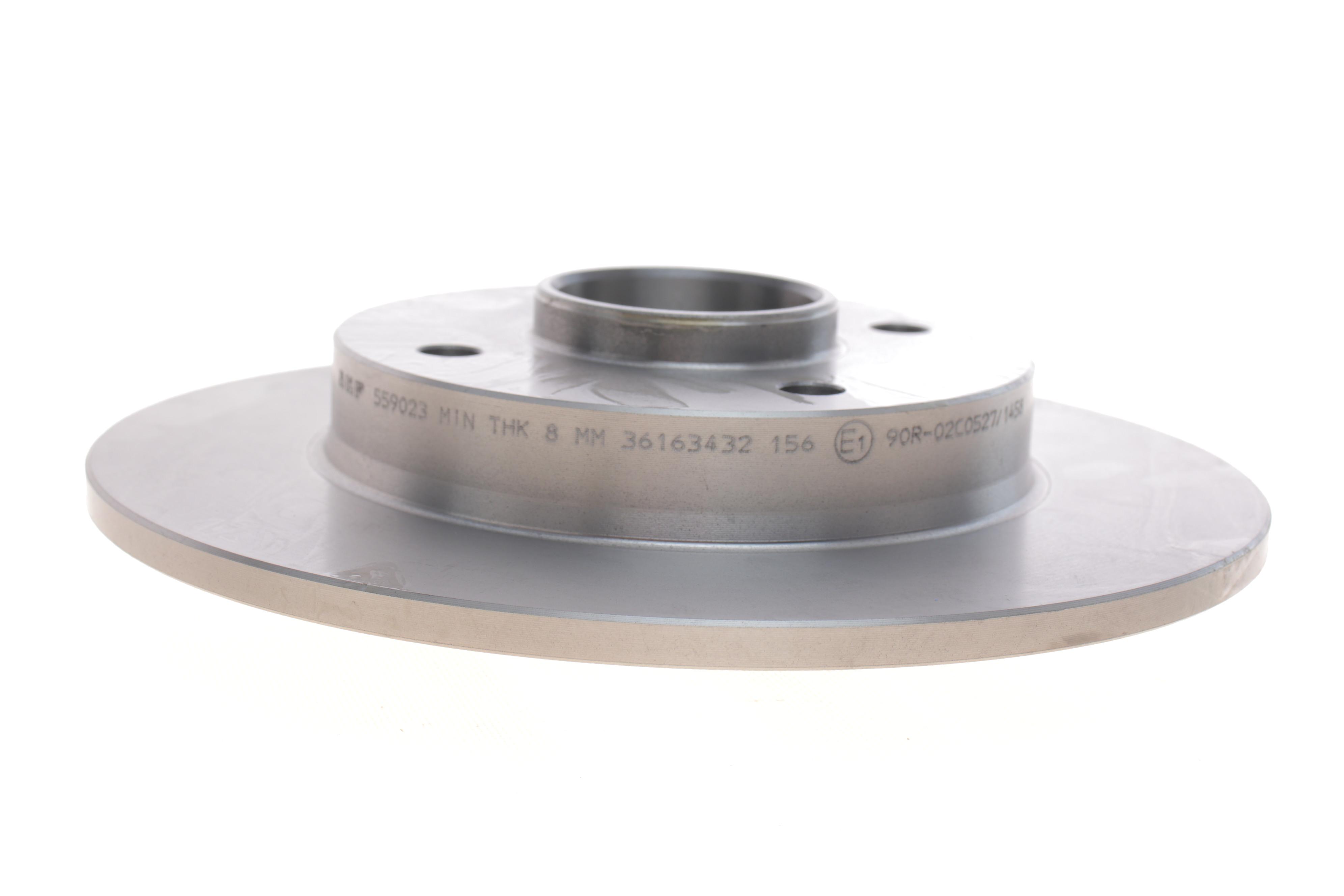 Диск гальмівний (задній) Citroen C4/Peugeot 307 05- (249x9) (+ABS) (з підшипником)