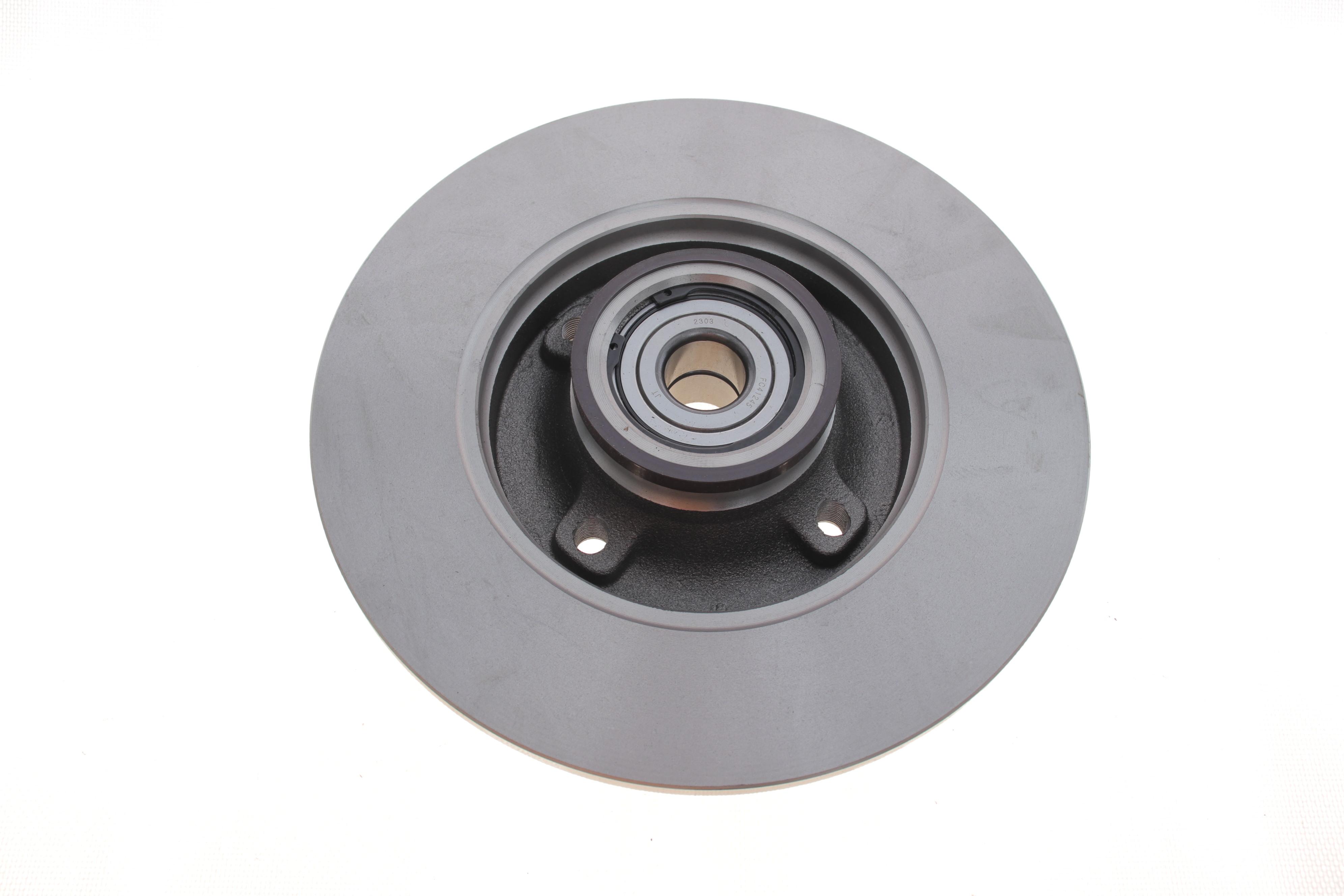 Диск гальмівний (задній) Citroen C4/Peugeot 307 05- (249x9) (+ABS) (з підшипником)