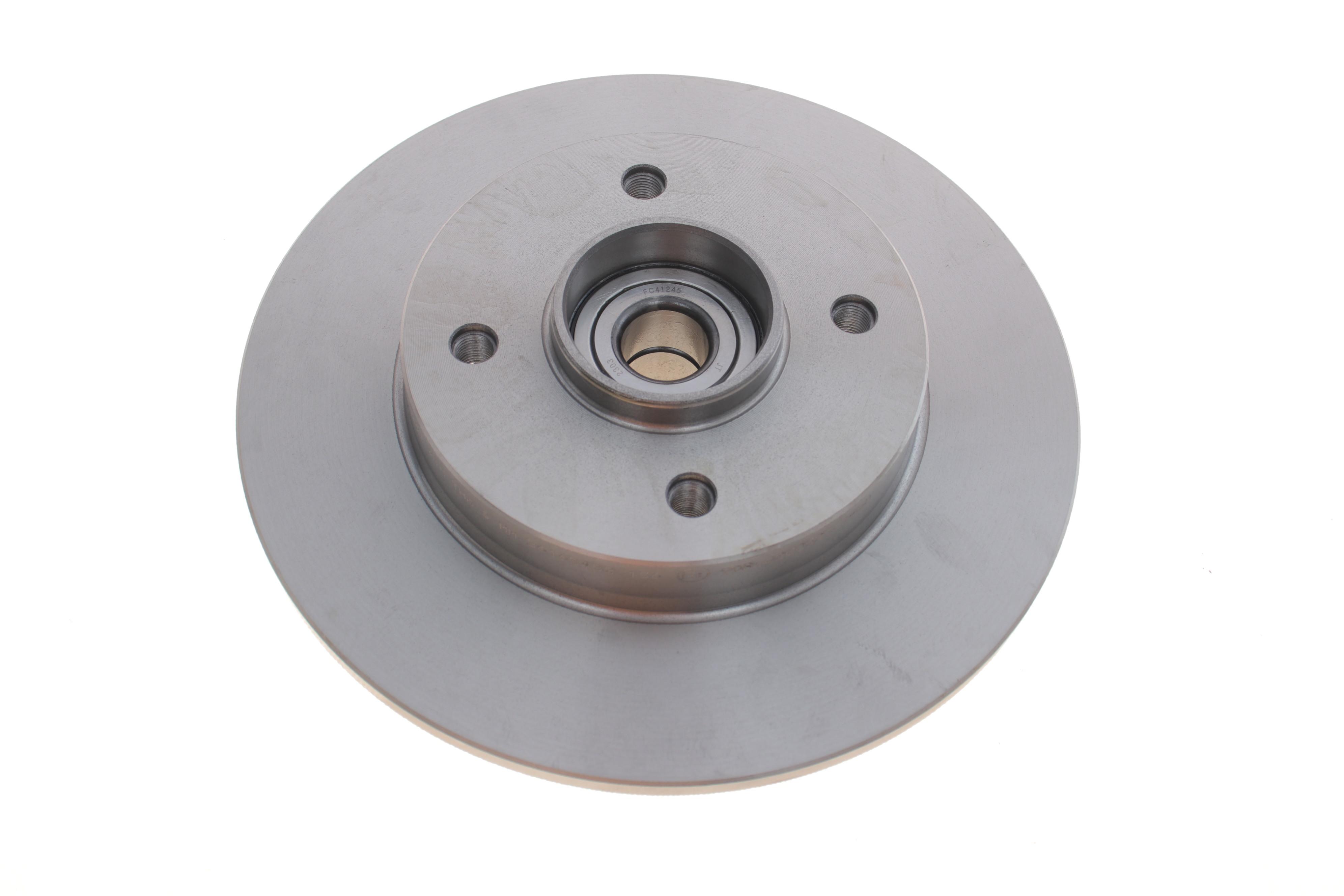 Диск гальмівний (задній) Citroen C4/Peugeot 307 05- (249x9) (+ABS) (з підшипником)