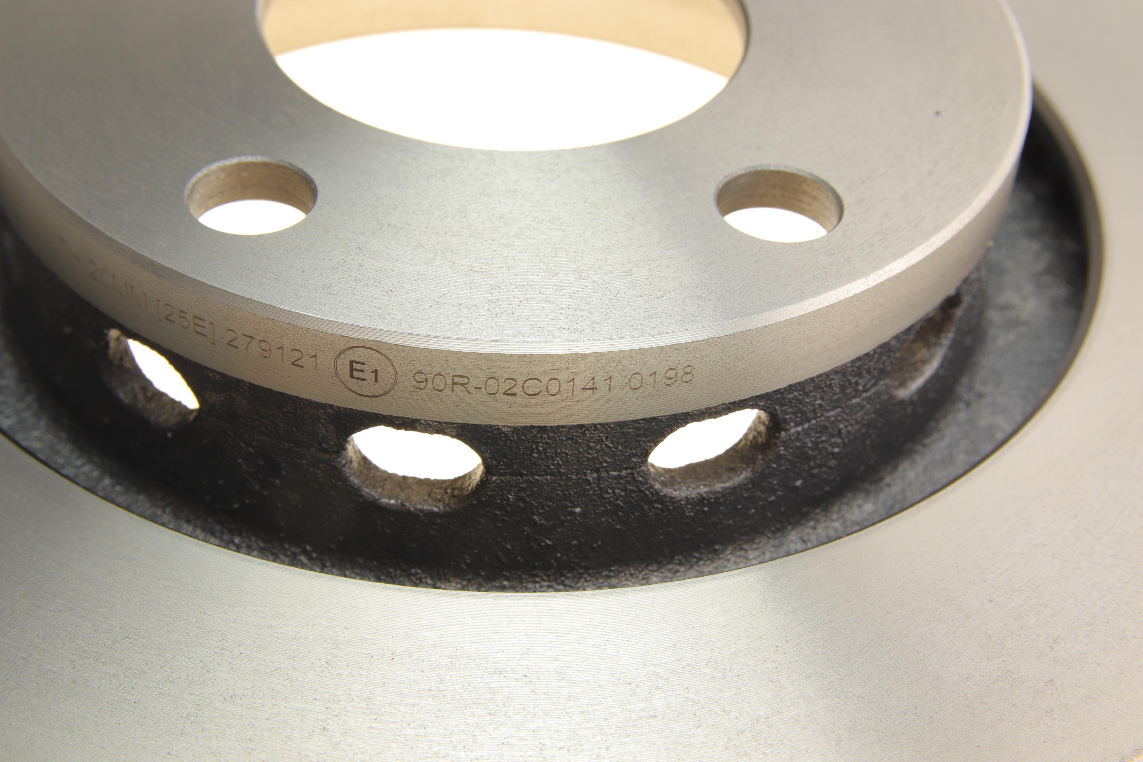 Диск гальмівний (задній) Audi A8 96-02 (268.8x22) (з покриттям) (вентильований)