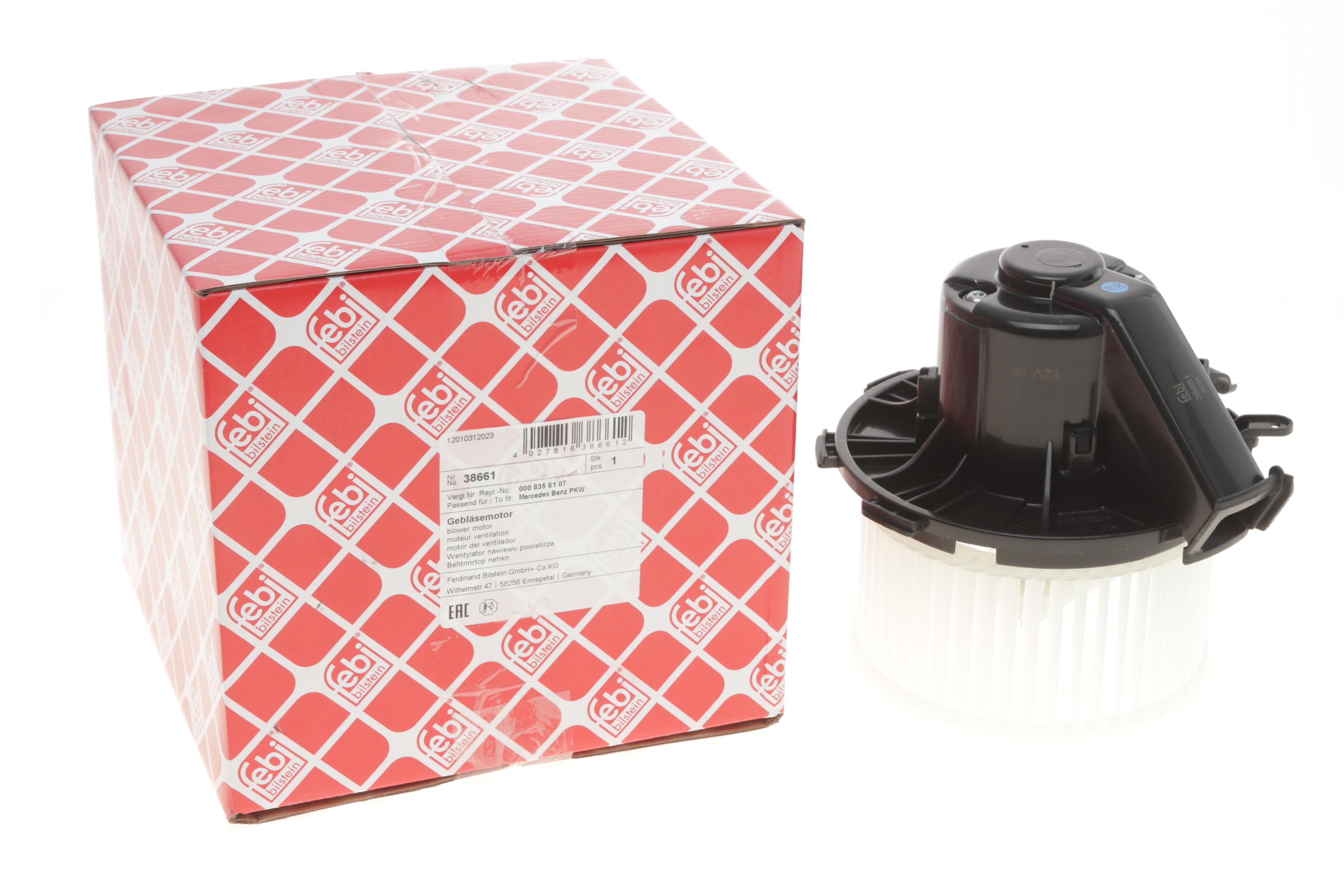 Моторчик пічки MB Sprinter 906 06- (+AC)