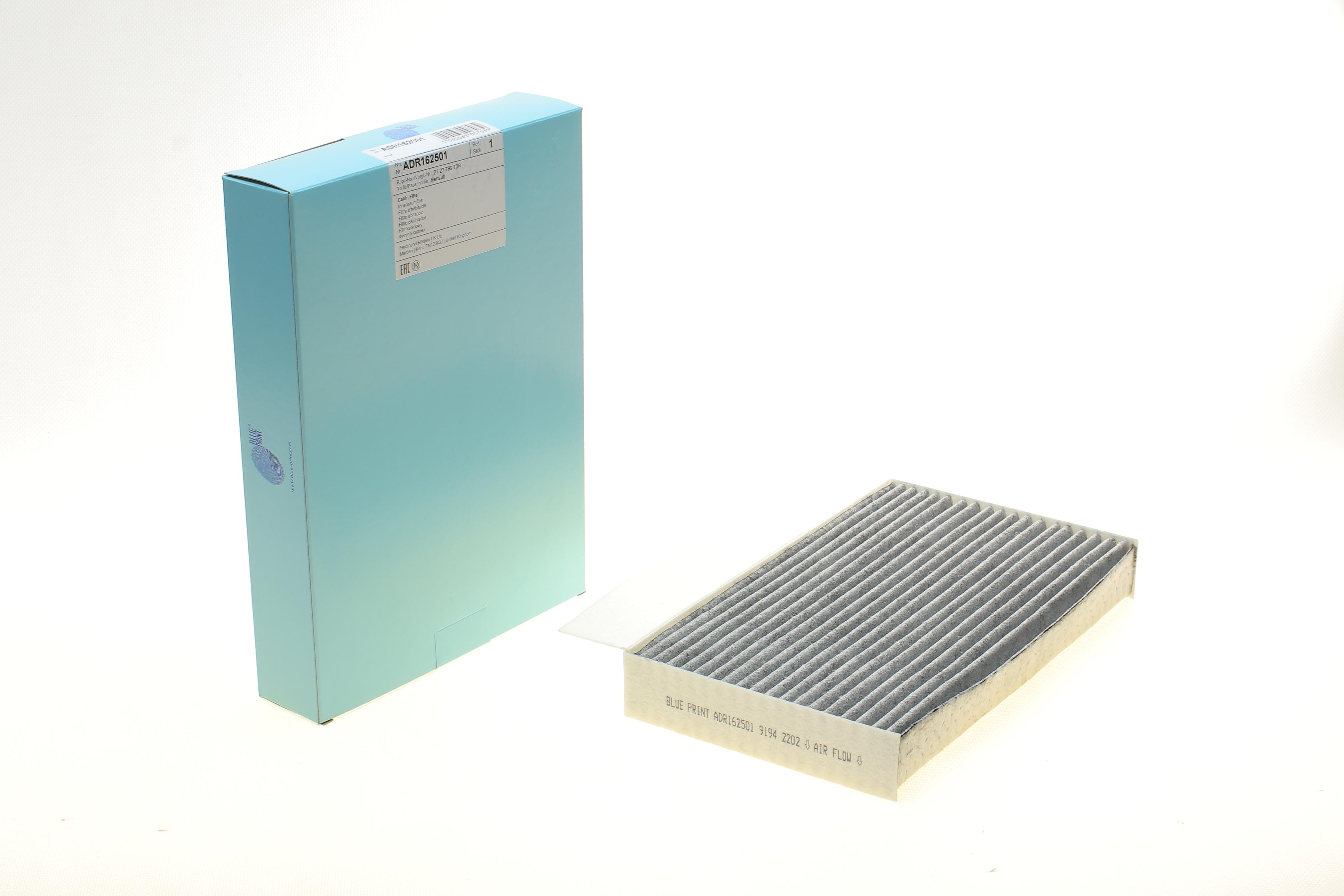 Фильтр салона Renault Megane III/Fluence 08- (угольный)