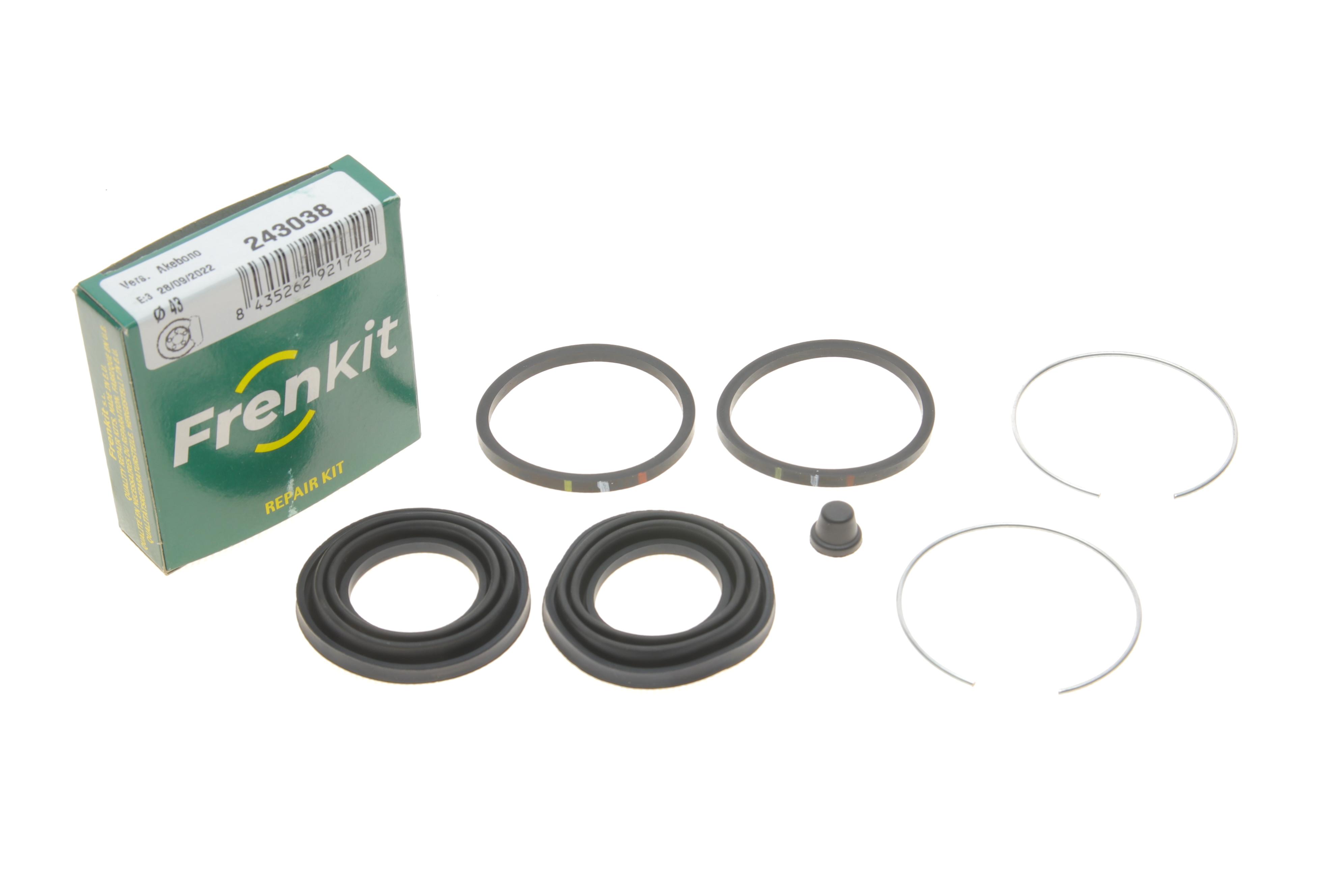 Ремкомплект супорта (переднього) Subaru Forester/Impreza/Legacy III 96-05 (d=43mm) (Akebono)