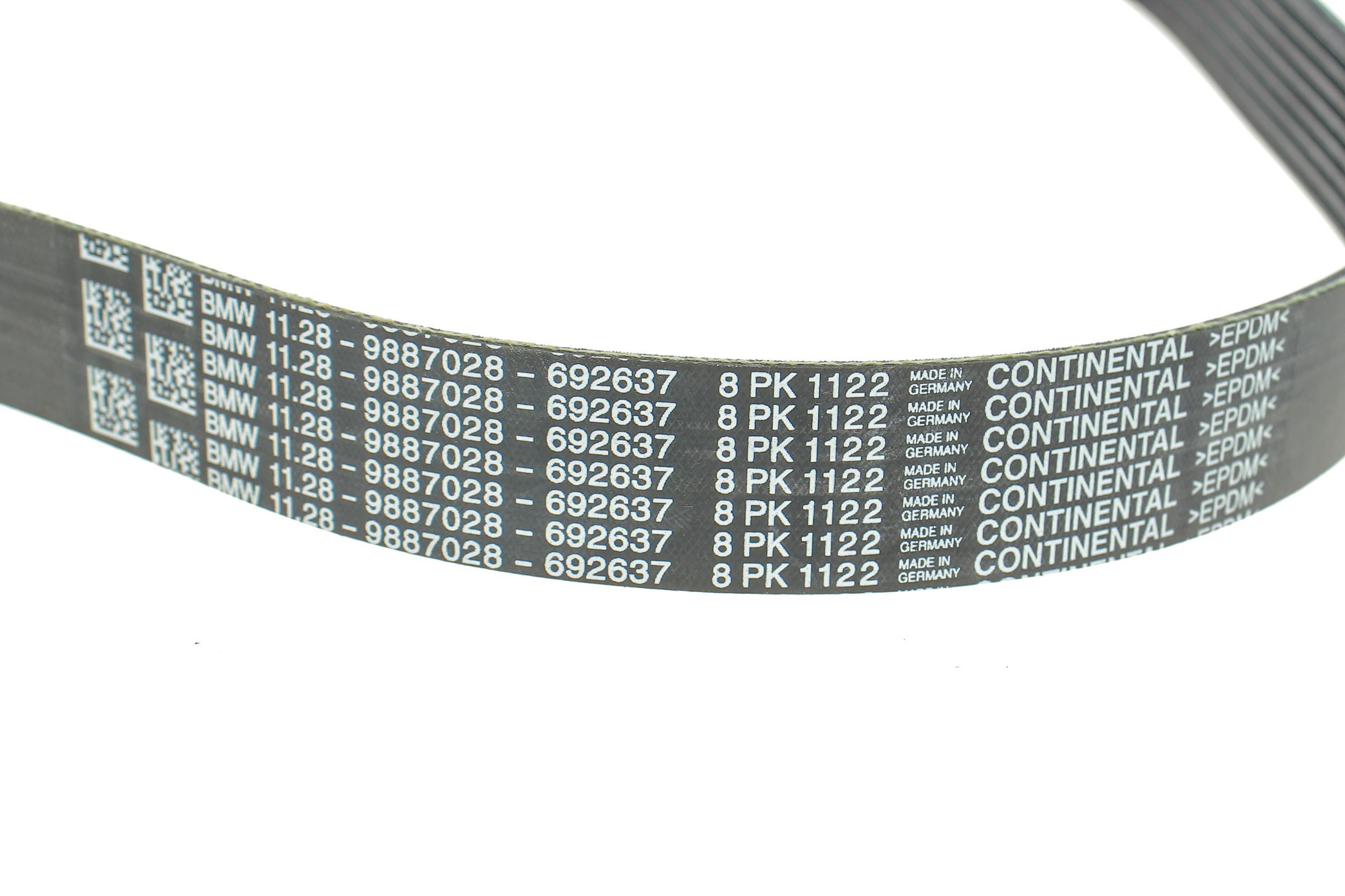 Ремень генератора BMW 3 (G20/G80/G28)/5 (G30/F90)/X5 (G05/F95) 3.0d 20- B57 (8PK1122)