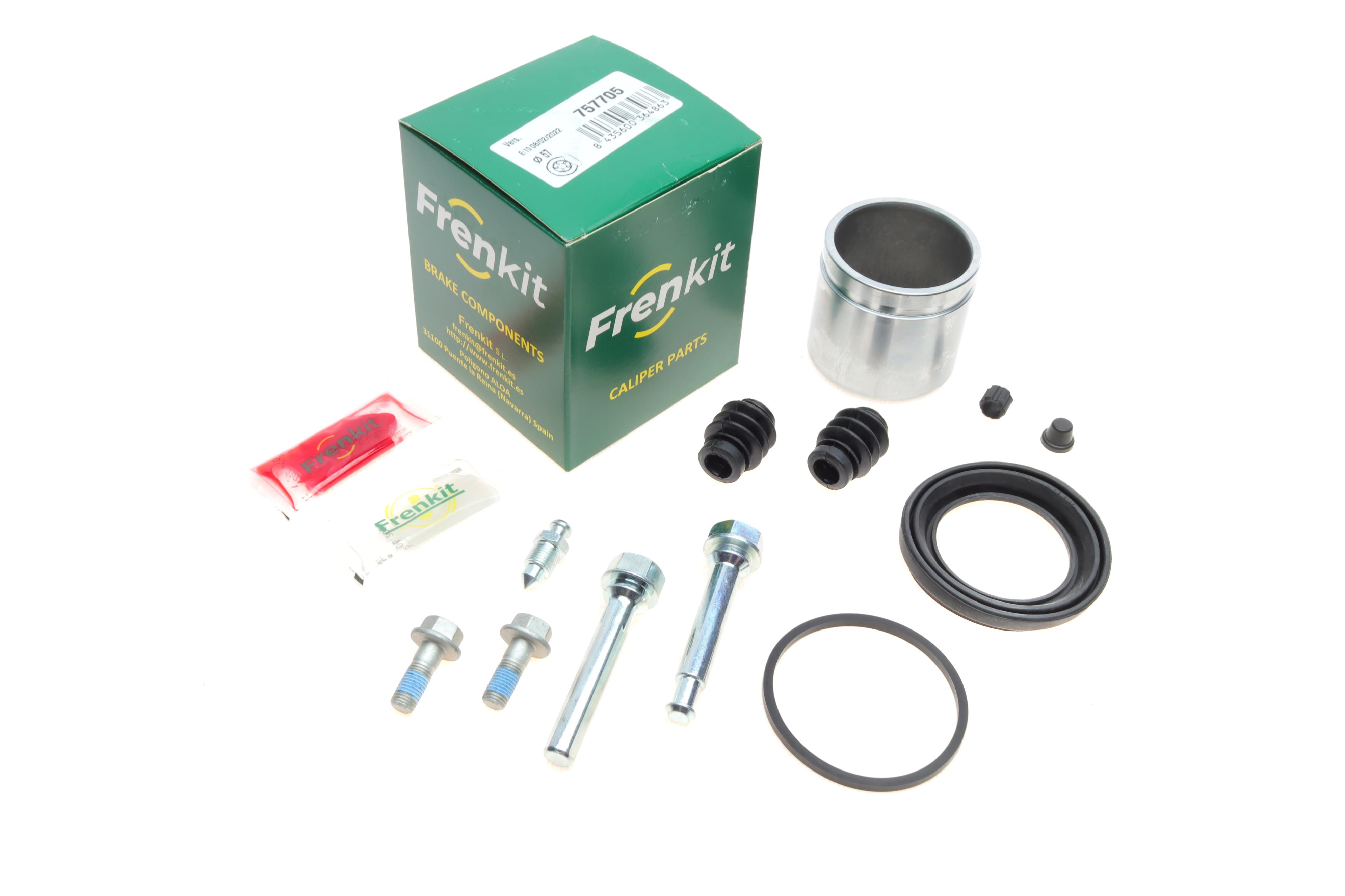 Ремкомплект супорта (переднього) Volvo XC 40 17-19 (d=57mm) (Mando) (+поршень/направляюча) SuperKit