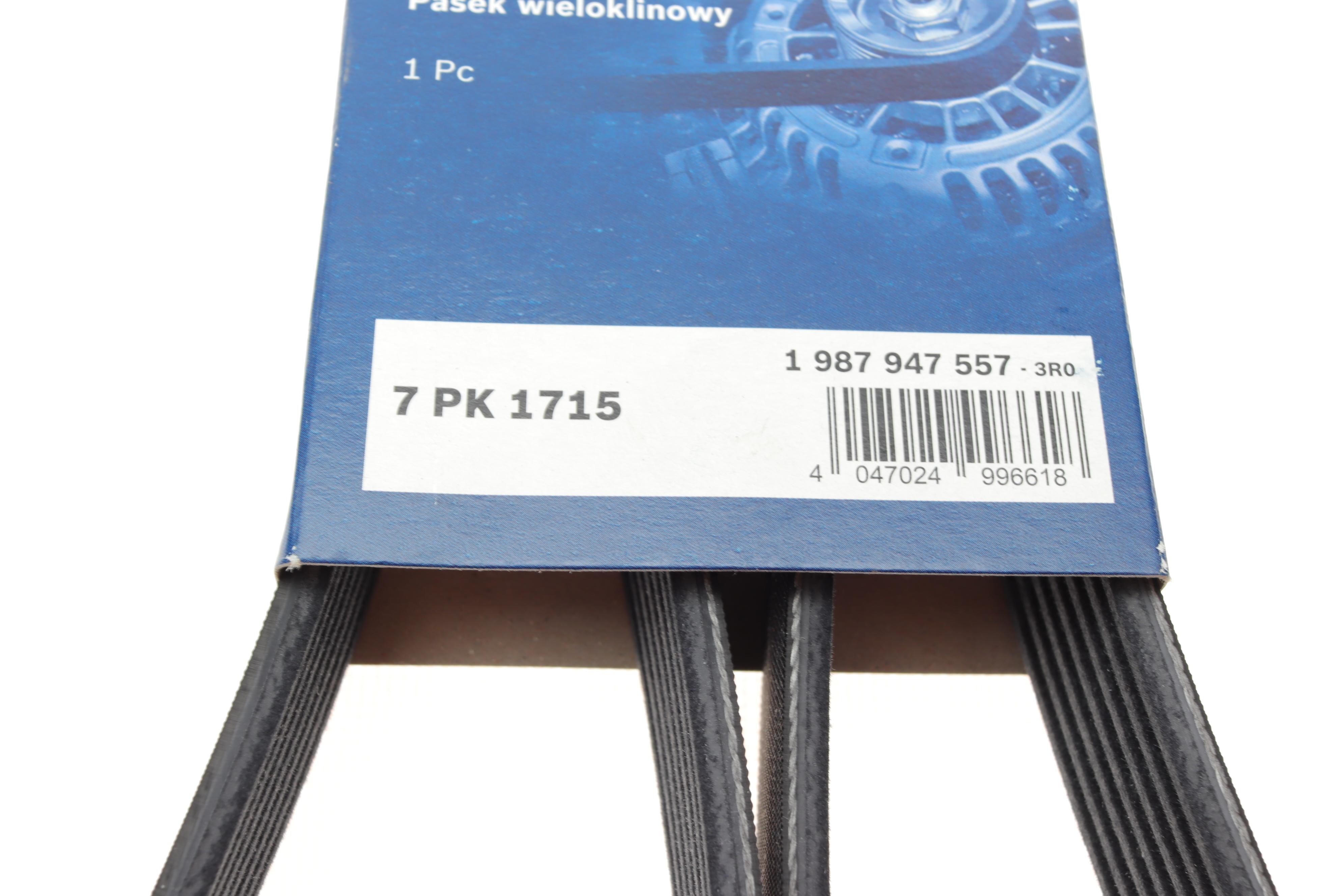 Ремінь генератора Hyundai H-1/Kia Sorento 2.5CRDi 06-/Land Rover Defender/Discovery 2.5 98-(7PK1715)