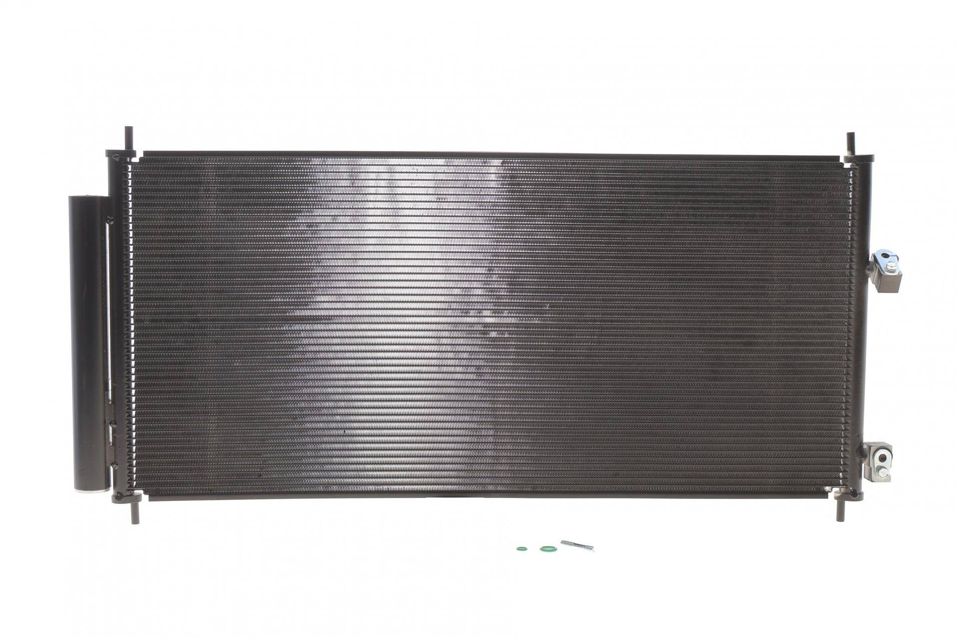 Радіатор кондиціонера (з осушувачем) Honda Jazz 1.3 08-