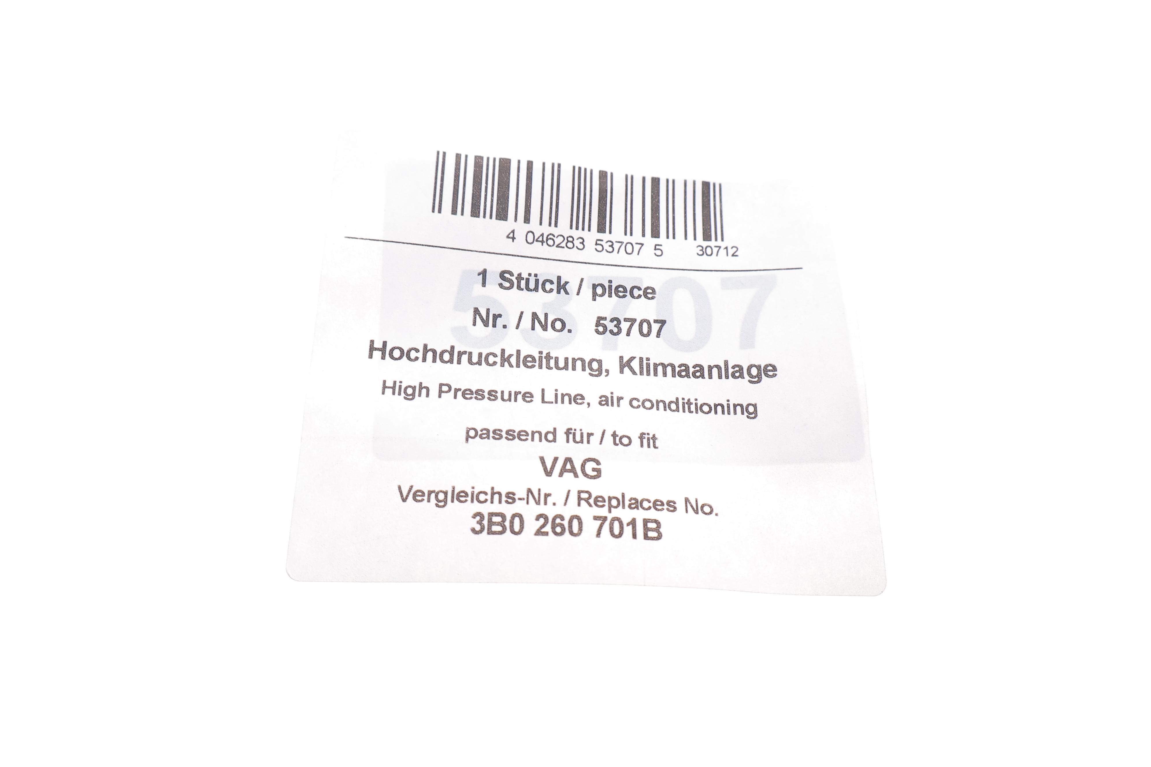 Трубка кондиціонера VW Passat 00-05