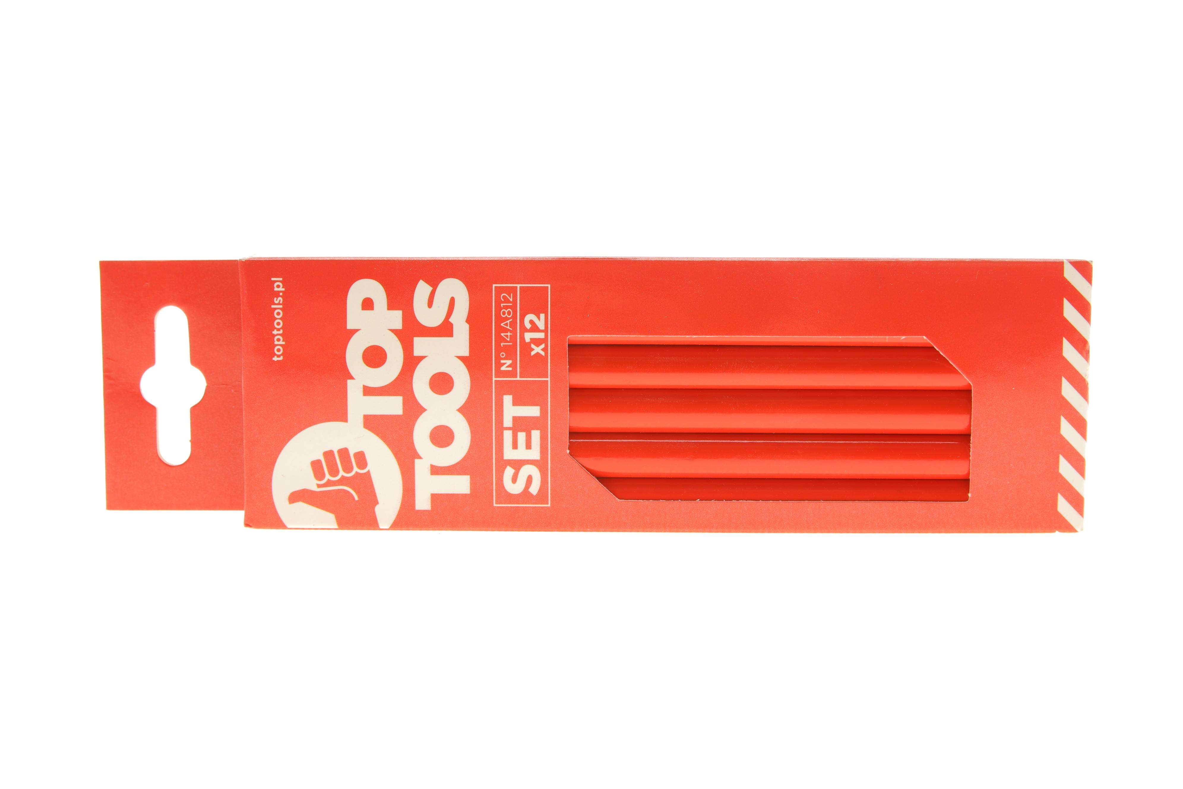 Карандаш столярный HB (180mm) (к-кт 12 шт.)