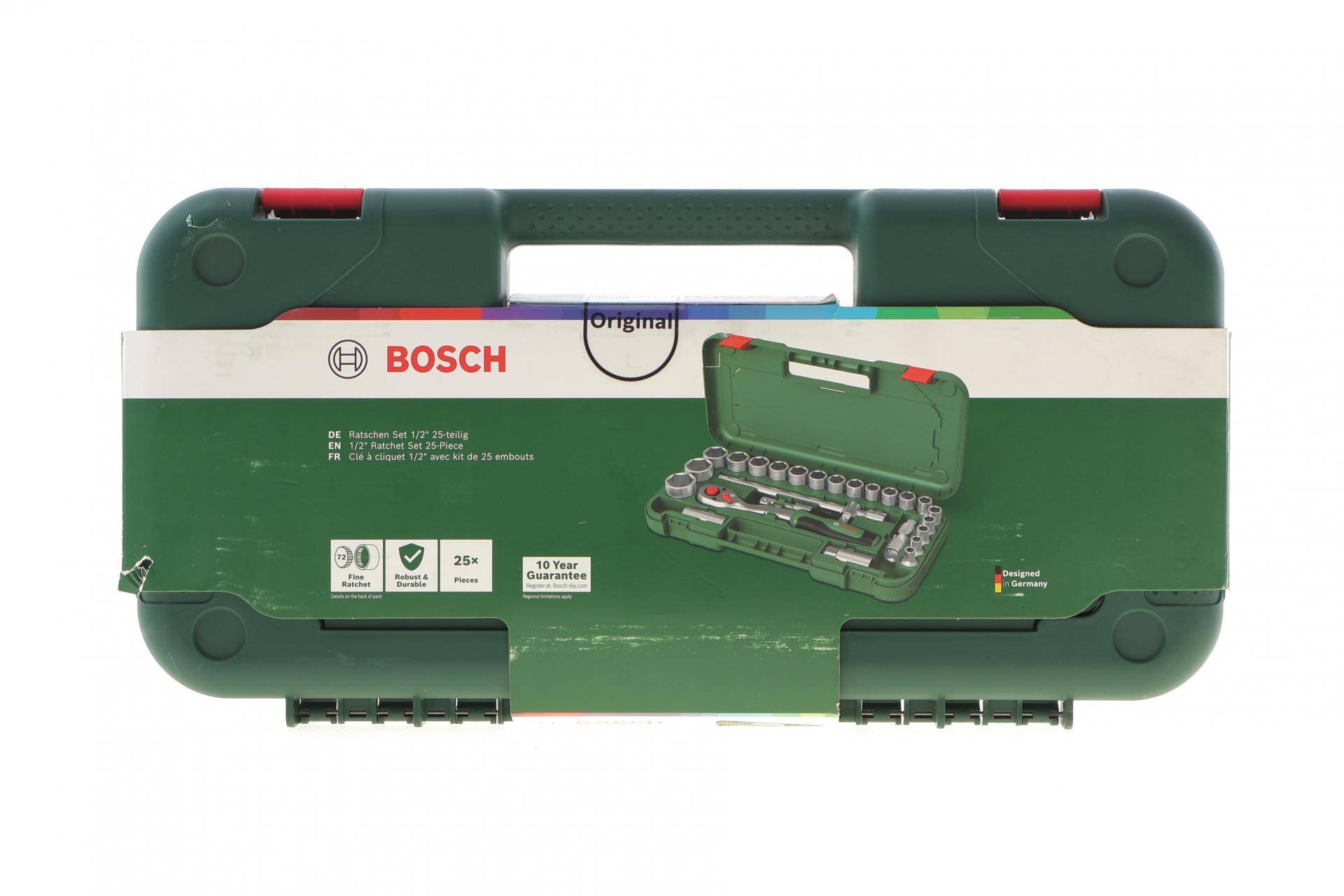 Набір наскрізних торцевих головок з тріскачкою 1/2" 25 од.