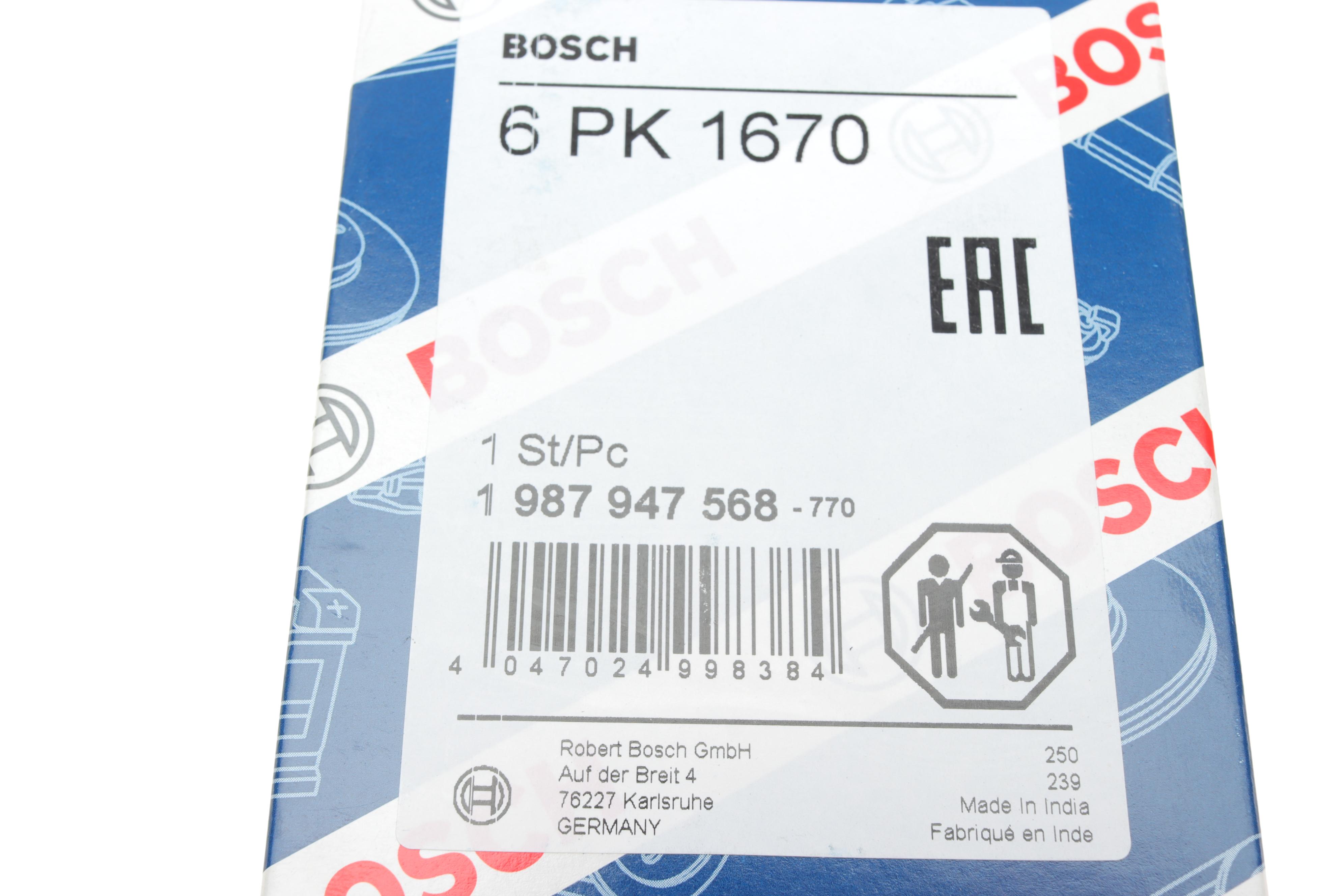 Ремінь генератора Fiat Ducato 2.2/Ford Transit 2.2 06- (+AC) (6PK1670)