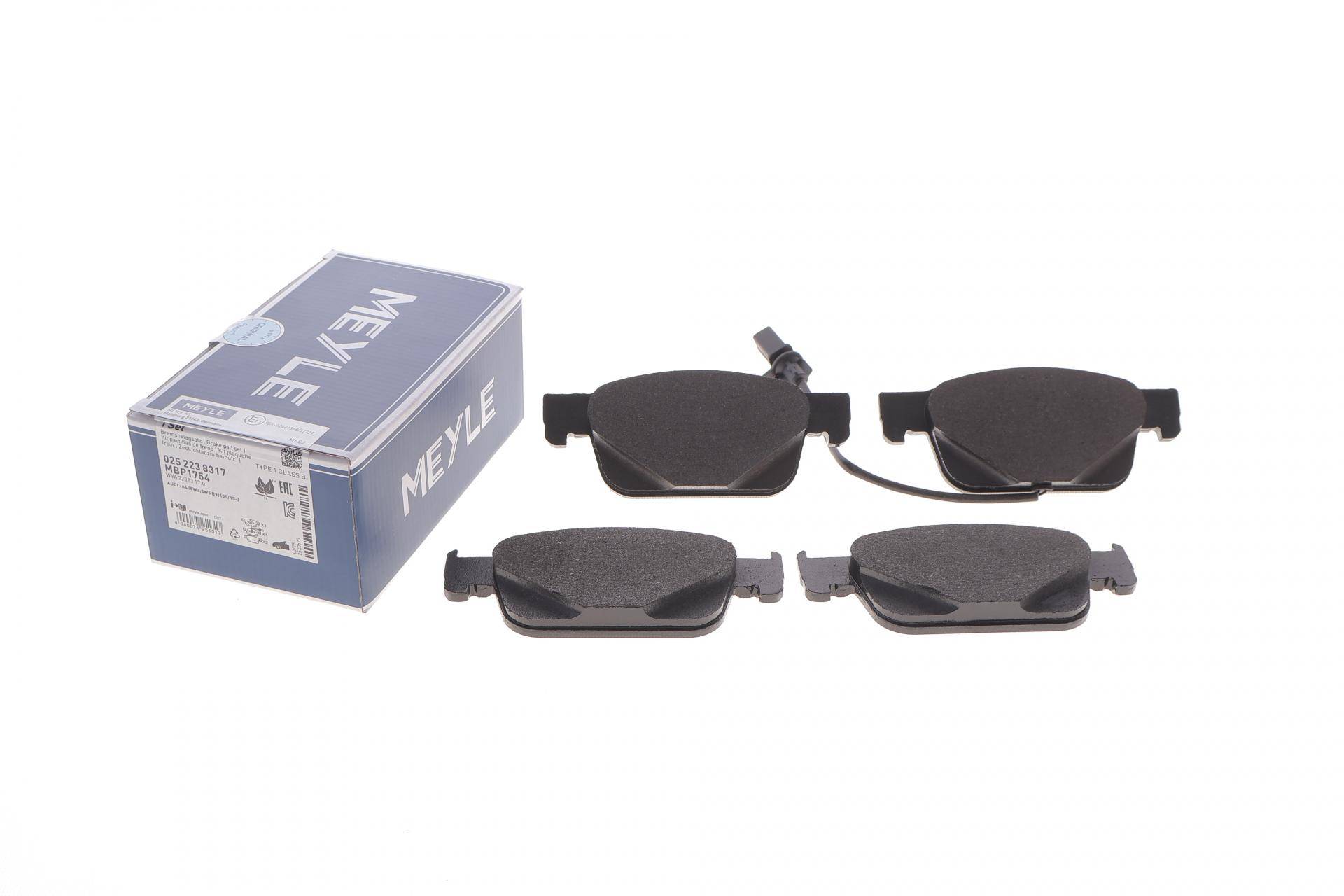 Колодки гальмівні (передні) Audi A4/A5 16- (з датчиком)