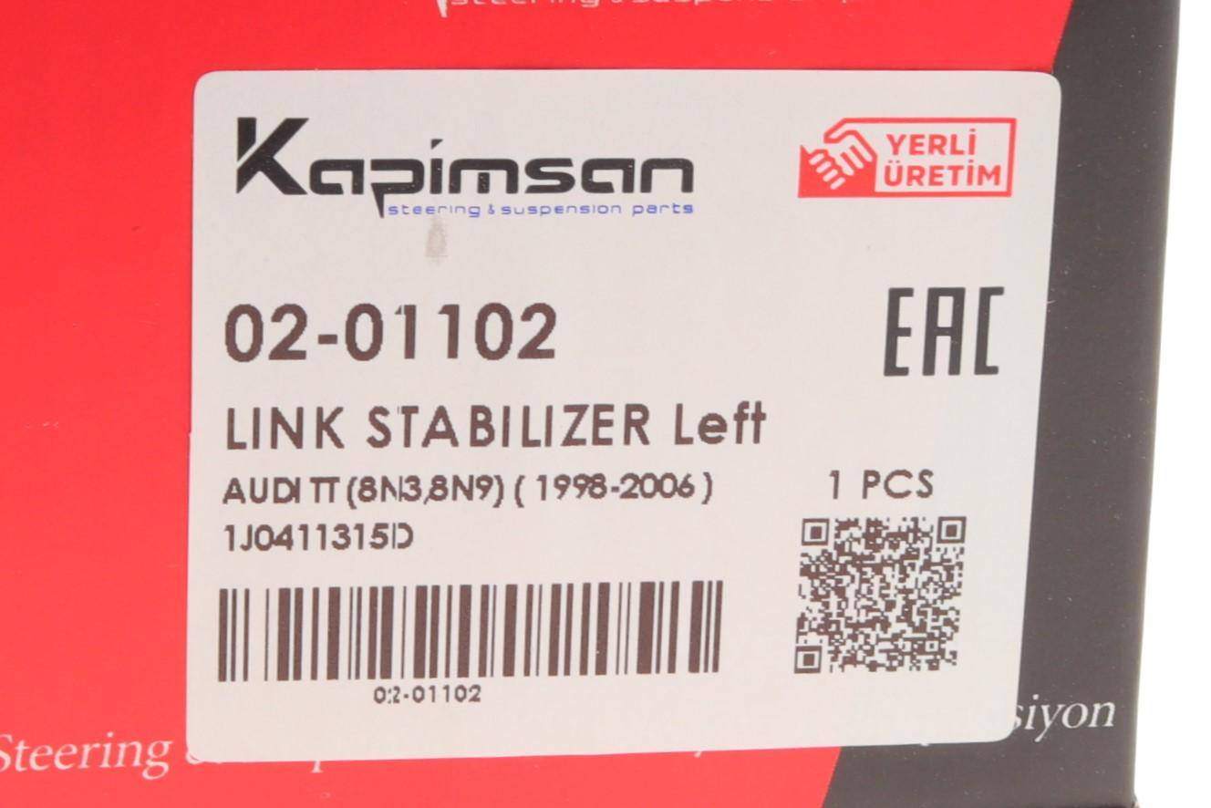 Тяга стабілізатора (переднього) (L) VW Golf IV/ Bora 98-05