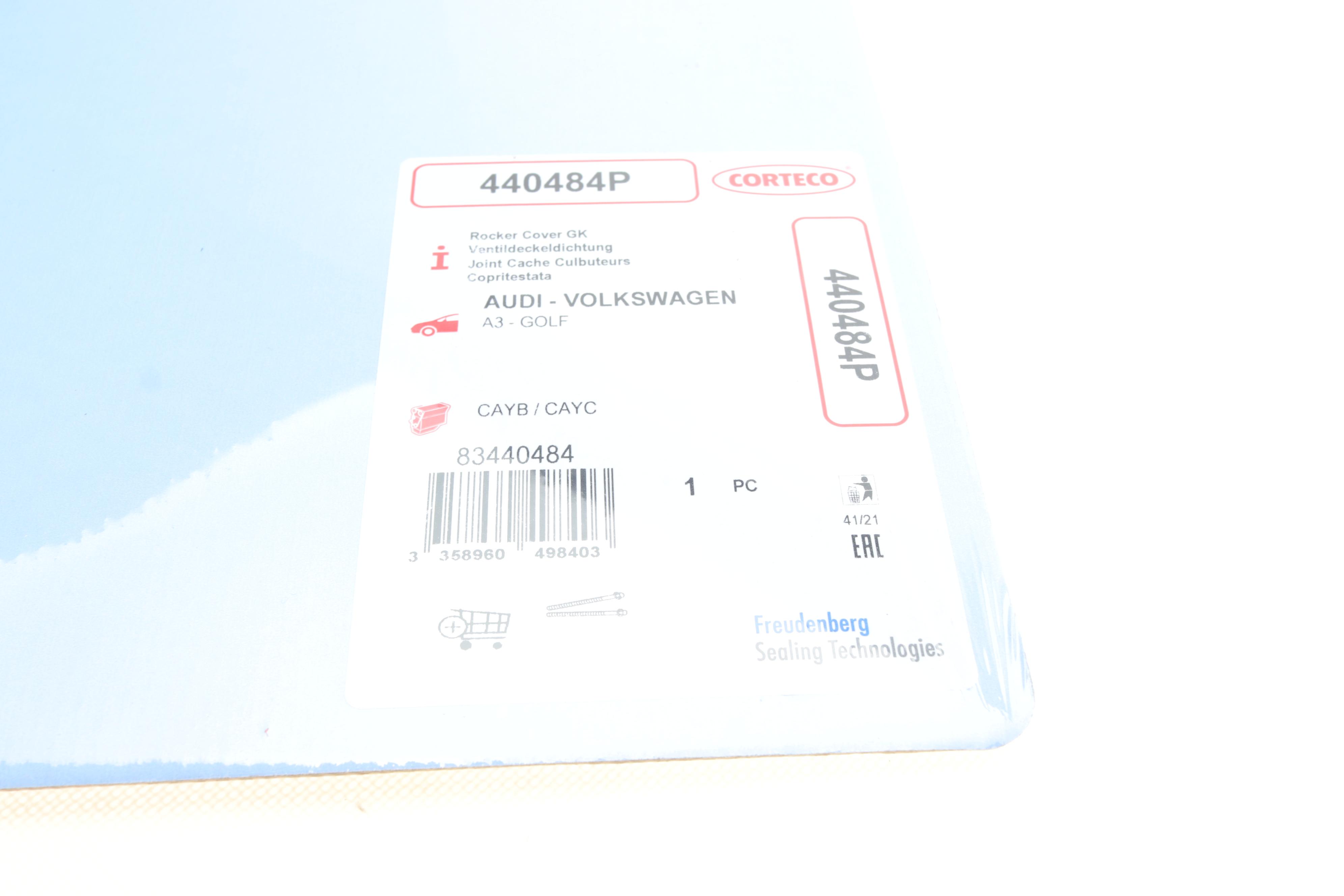 Прокладка кришки клапанів VW Caddy/T5/Crafter 2.0TDI 10-