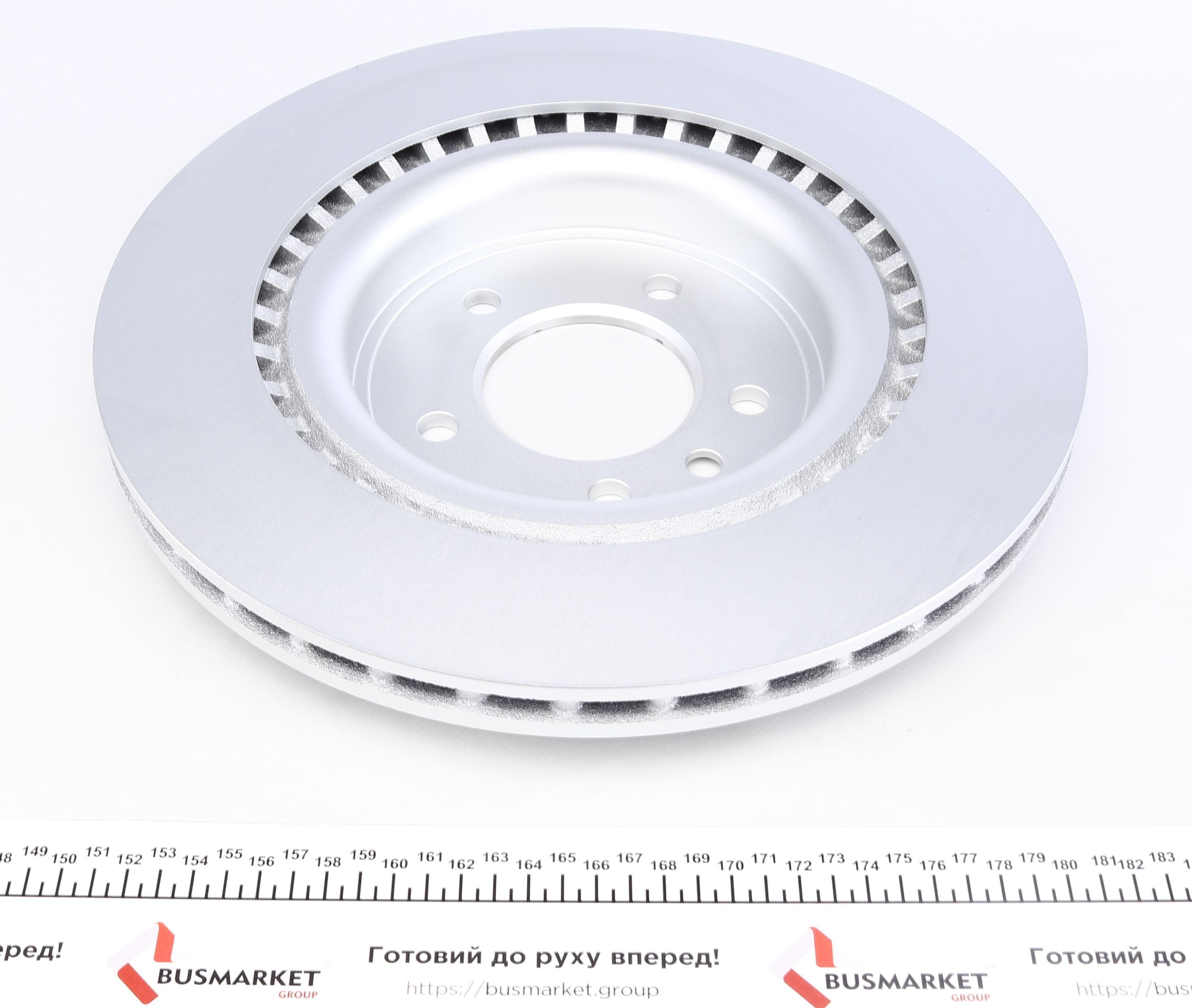 Диск гальмівний (задній) Land Rover Discovery V 16-/ Range Rover 12- (350x25) PRO