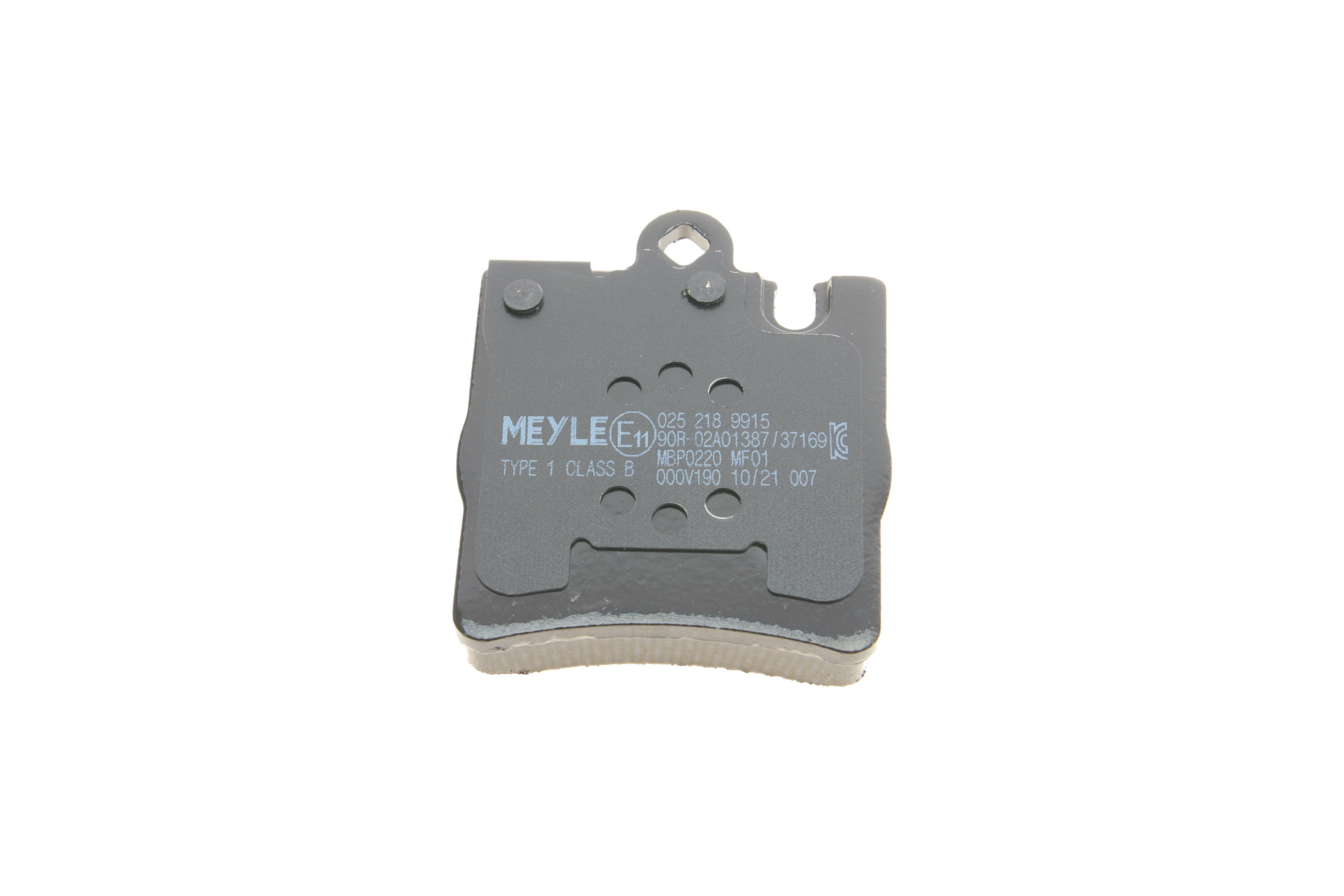 Колодки тормозные (задние) MB C-class (W203) 00-07/E-class (W210) 96-02