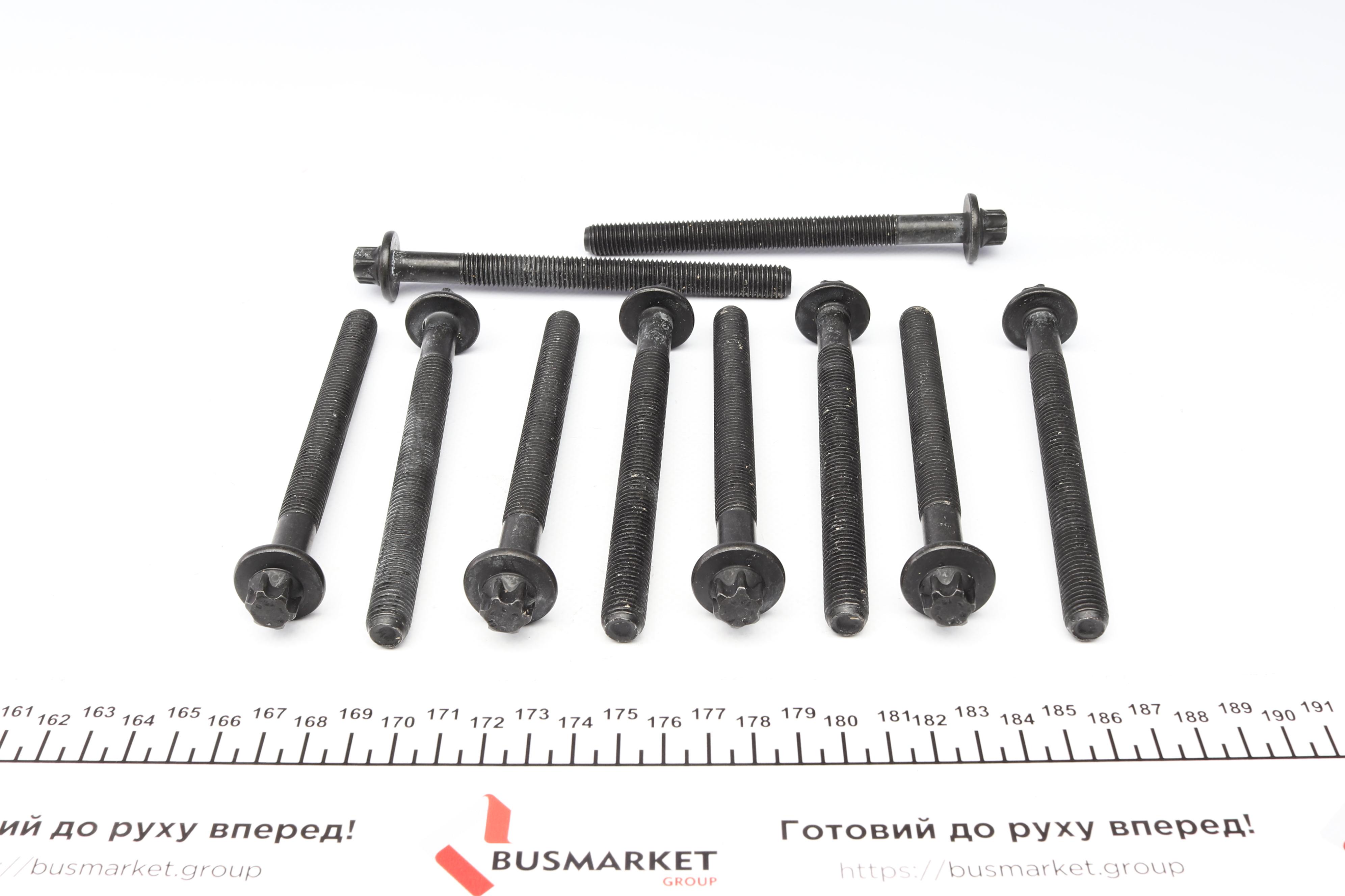 Болты головки (к-кт 10шт.) Renault Kangoo 1.5dCi