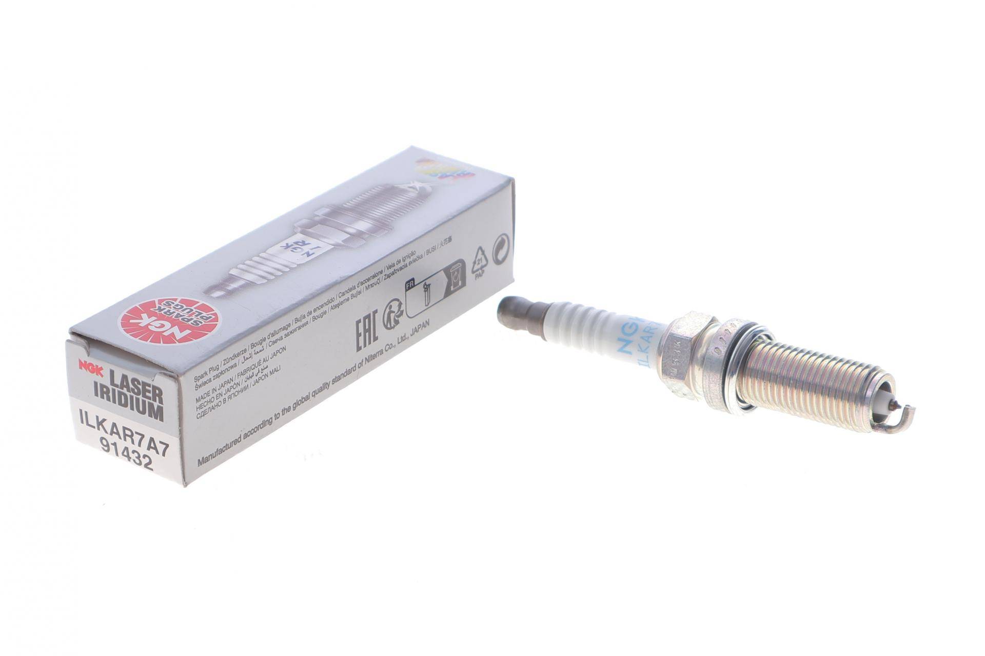 Свічка запалювання Renault Captur 1.4 TCe 09- (ILKAR7A7)
