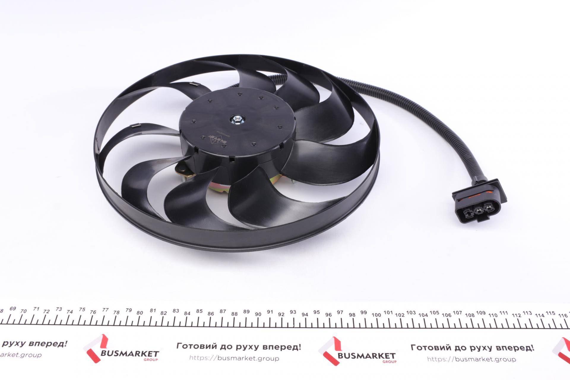 Вентилятор радіатора (електричний) Skoda Fabia/VW Polo 99-08