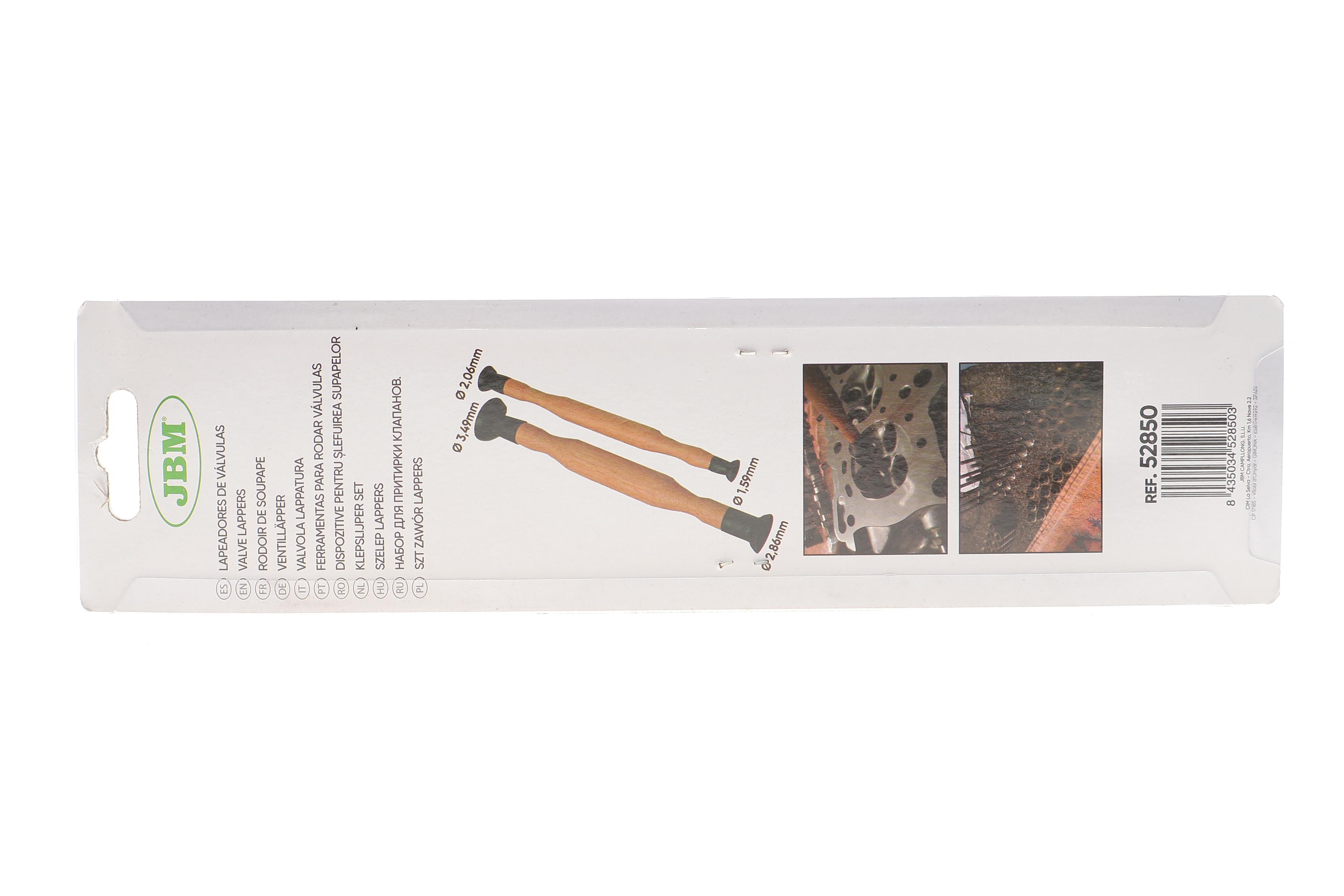 Набір для притирання клапанів (2шт) (3,49-2,86/1,59-2,06mm)