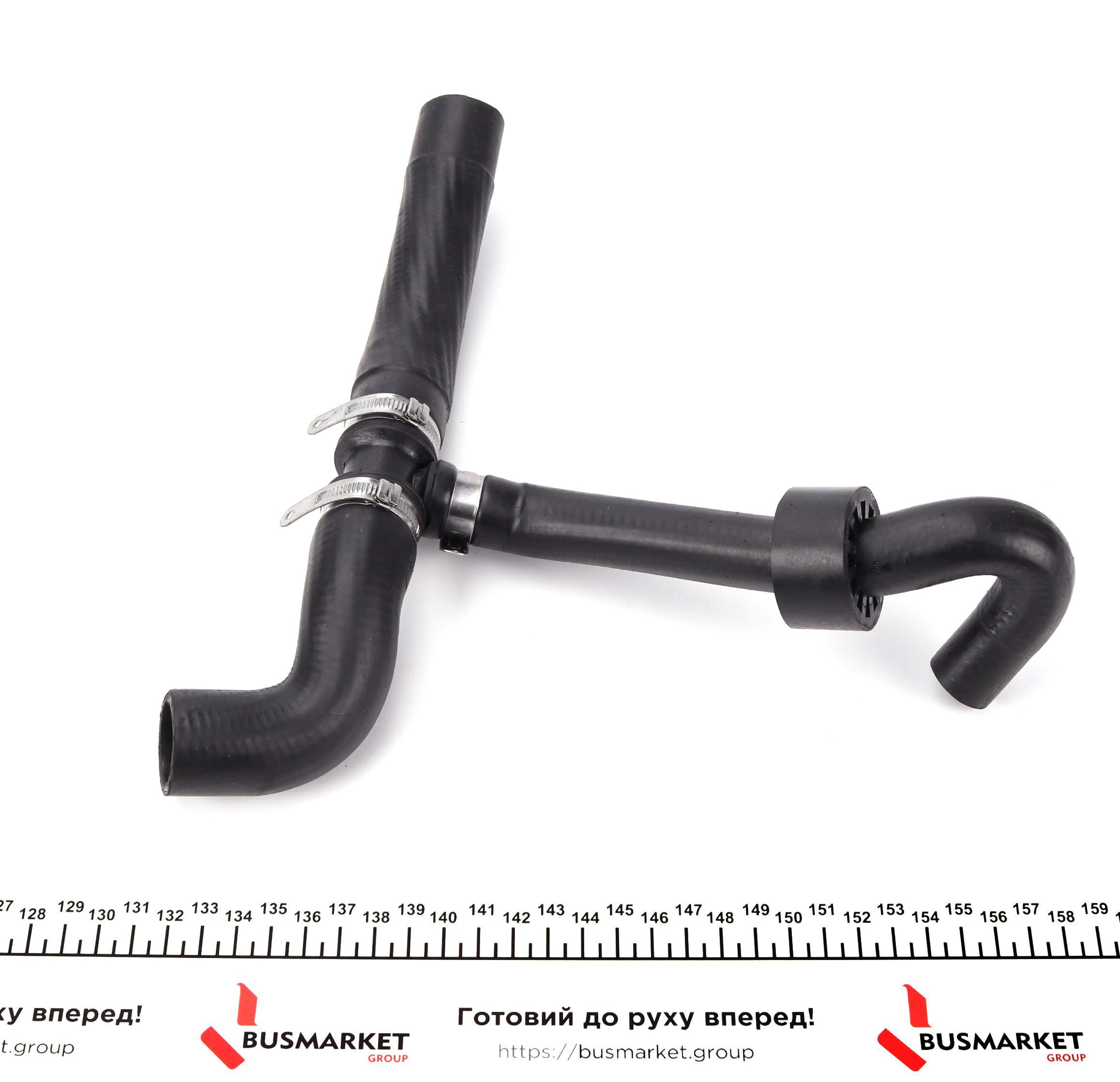 Патрубок системи охолодження VW Passat 1.9TDI 96-00 (к термостату/к-кт в зборі)