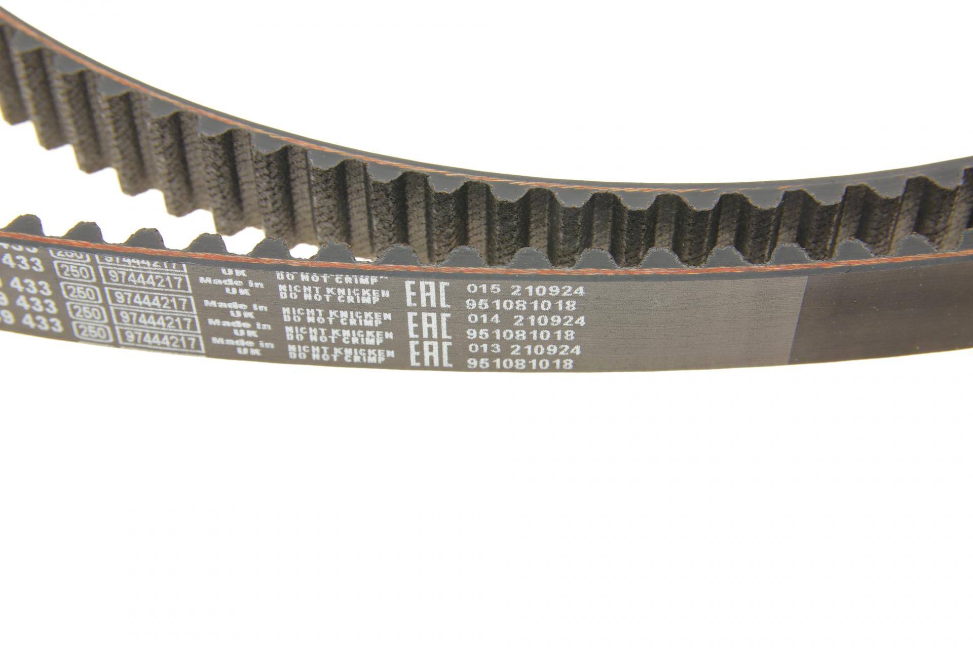 Ремінь ГРМ Opel Astra G/Combo/Vectra C/Zafira 1.6/1.8 98-/Chevrolet Lacetti/Nubira 1.8 05- (162x20)