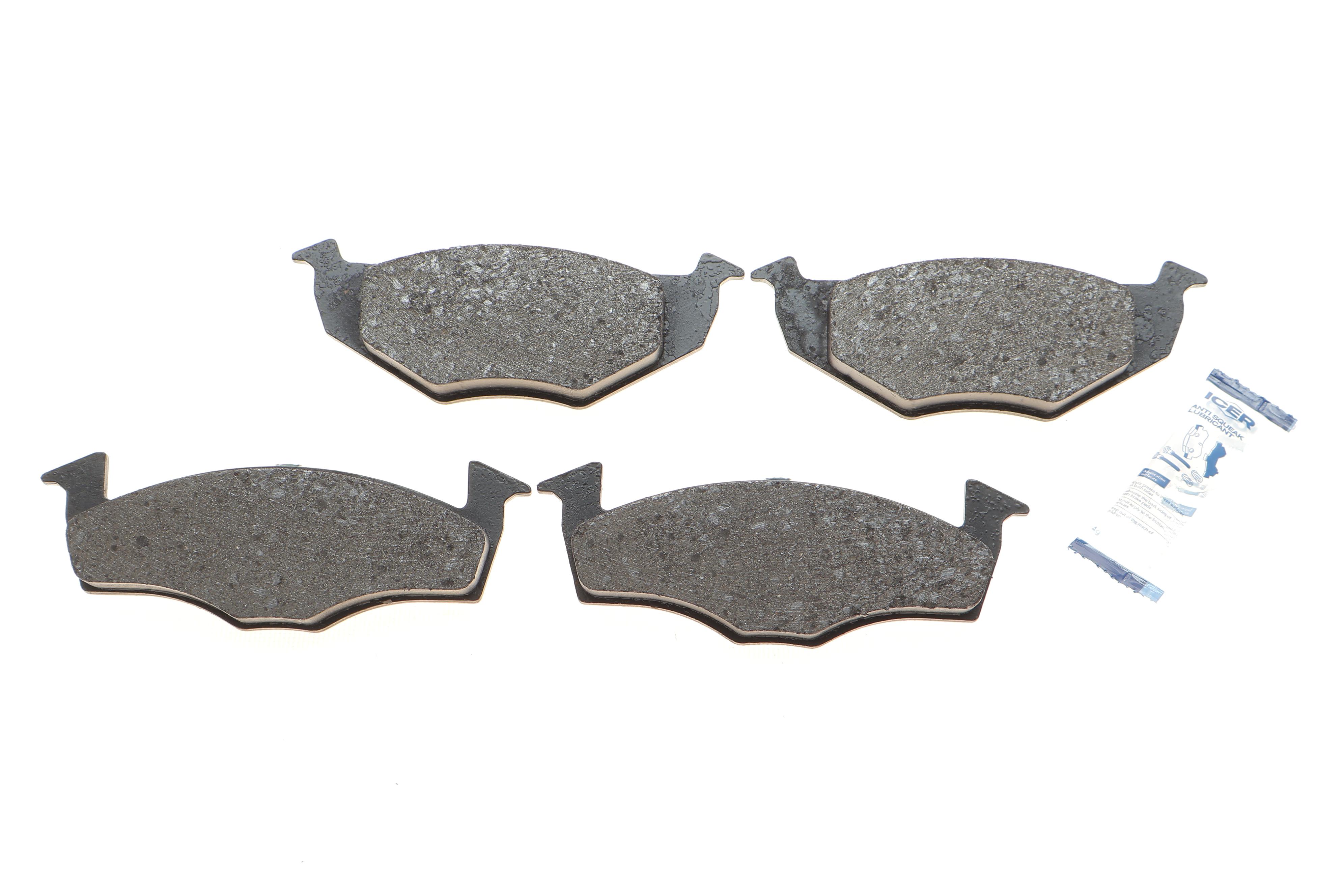 Колодки тормозные (передние) Seat Cordoba/Ibiza/Toledo 93-02/VW Golf III/Polo 91-02