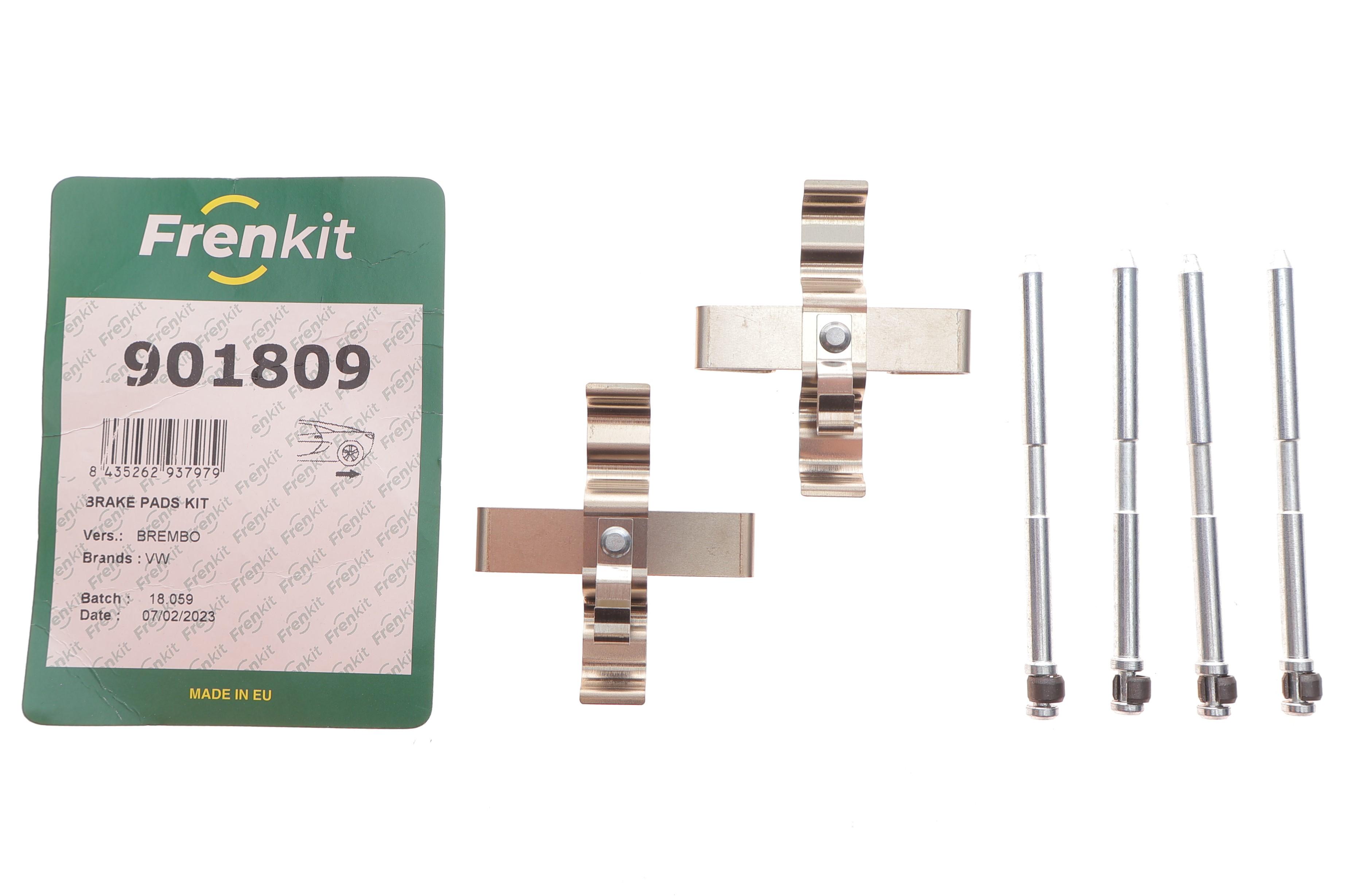 Планка супорта (заднього) прижимна (к-кт) VW Touareg 2.5TDI/3.0TDI 02-10 (Brembo)