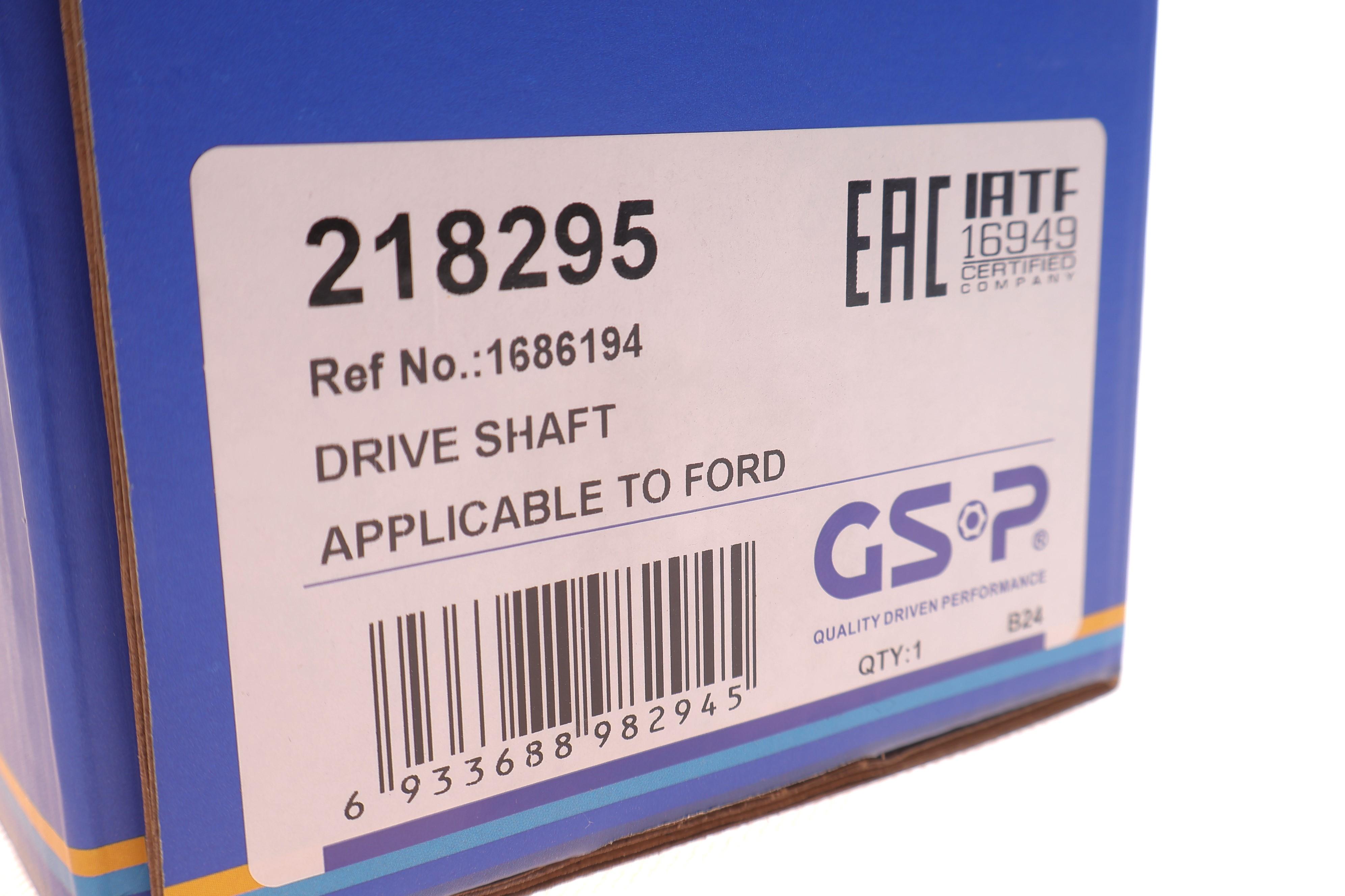 Піввісь (передня) Ford Focus III 1.0 EcoBoost/1.5/1.6 TDCi 10-17 (L) (27x26x637)