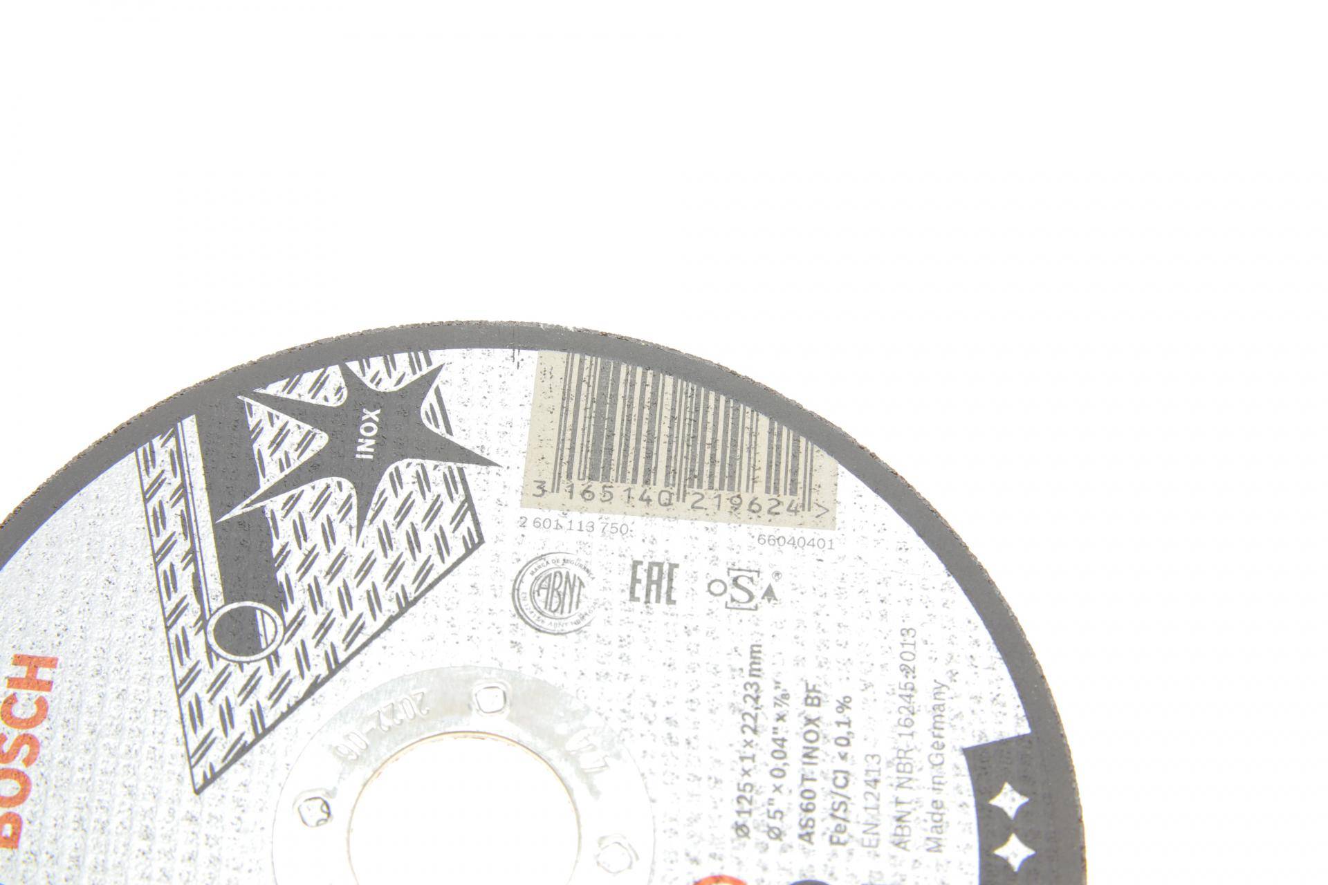 Круг відрізний 125x1x22,23 мм