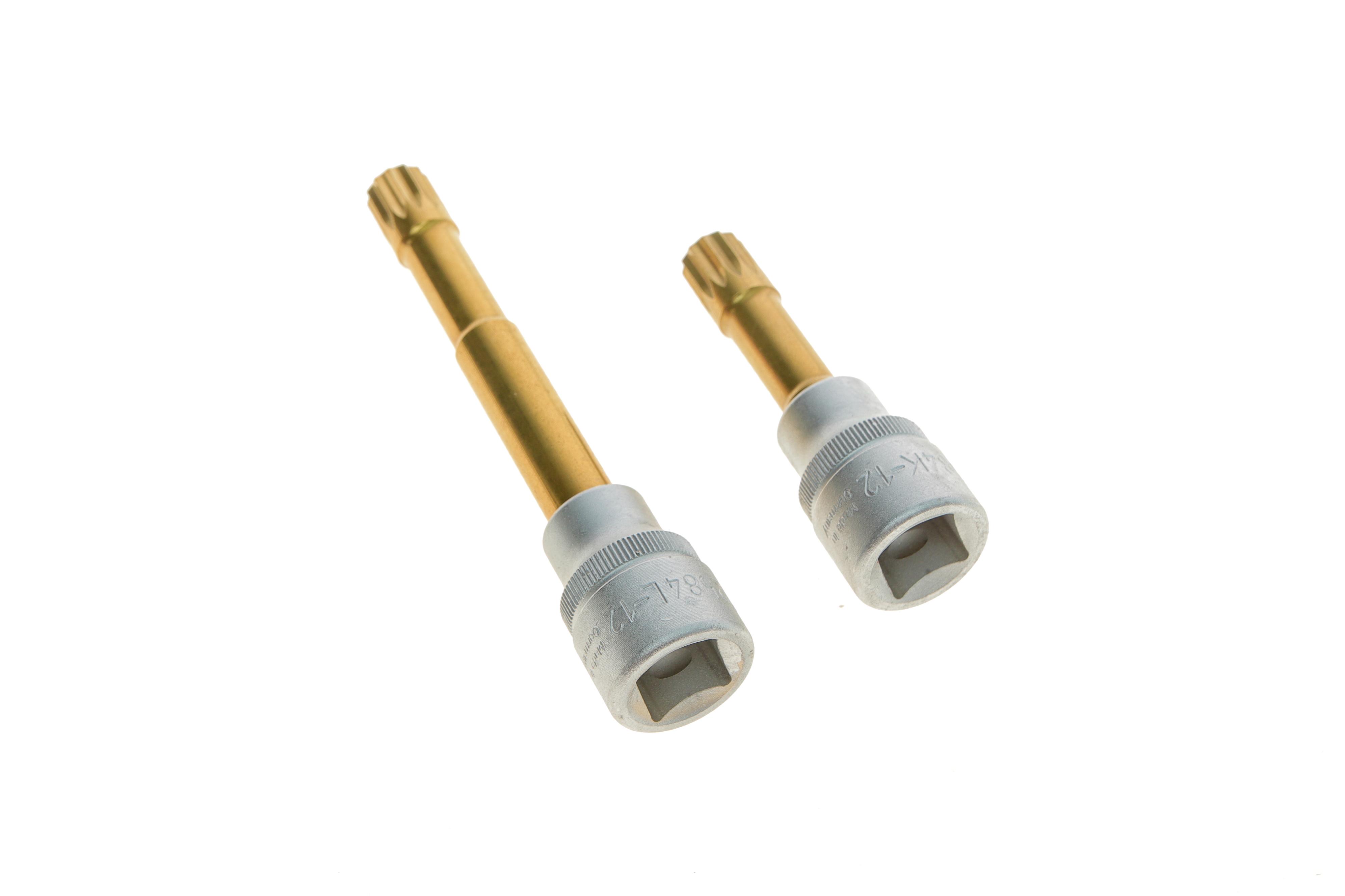 Набор головок 1/2" со вставками XZN 2 ед.