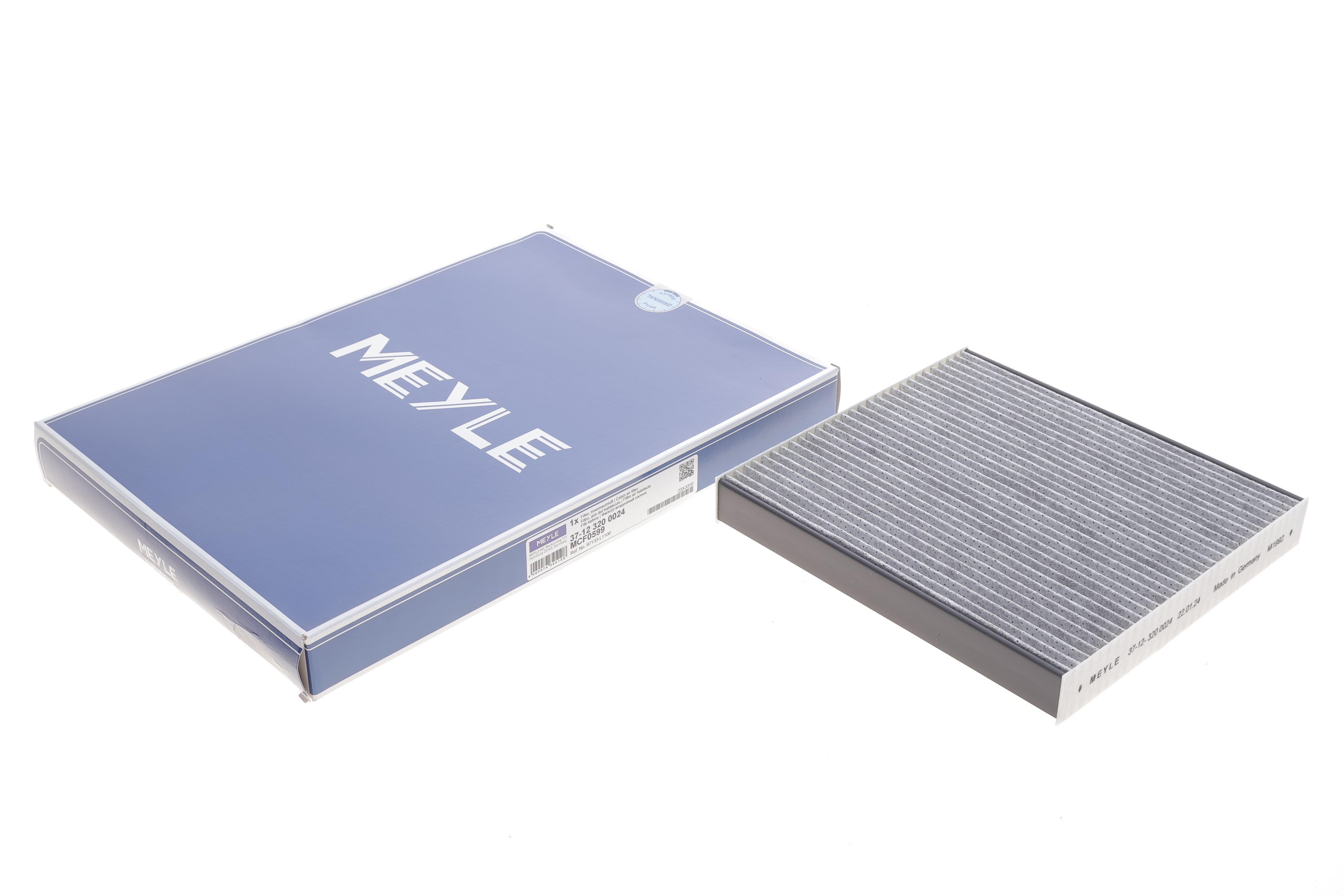 Фільтр салону Hyundai Santa Fe IV/Tucson III/Kia Sorento IV/V 18- (вугільний)