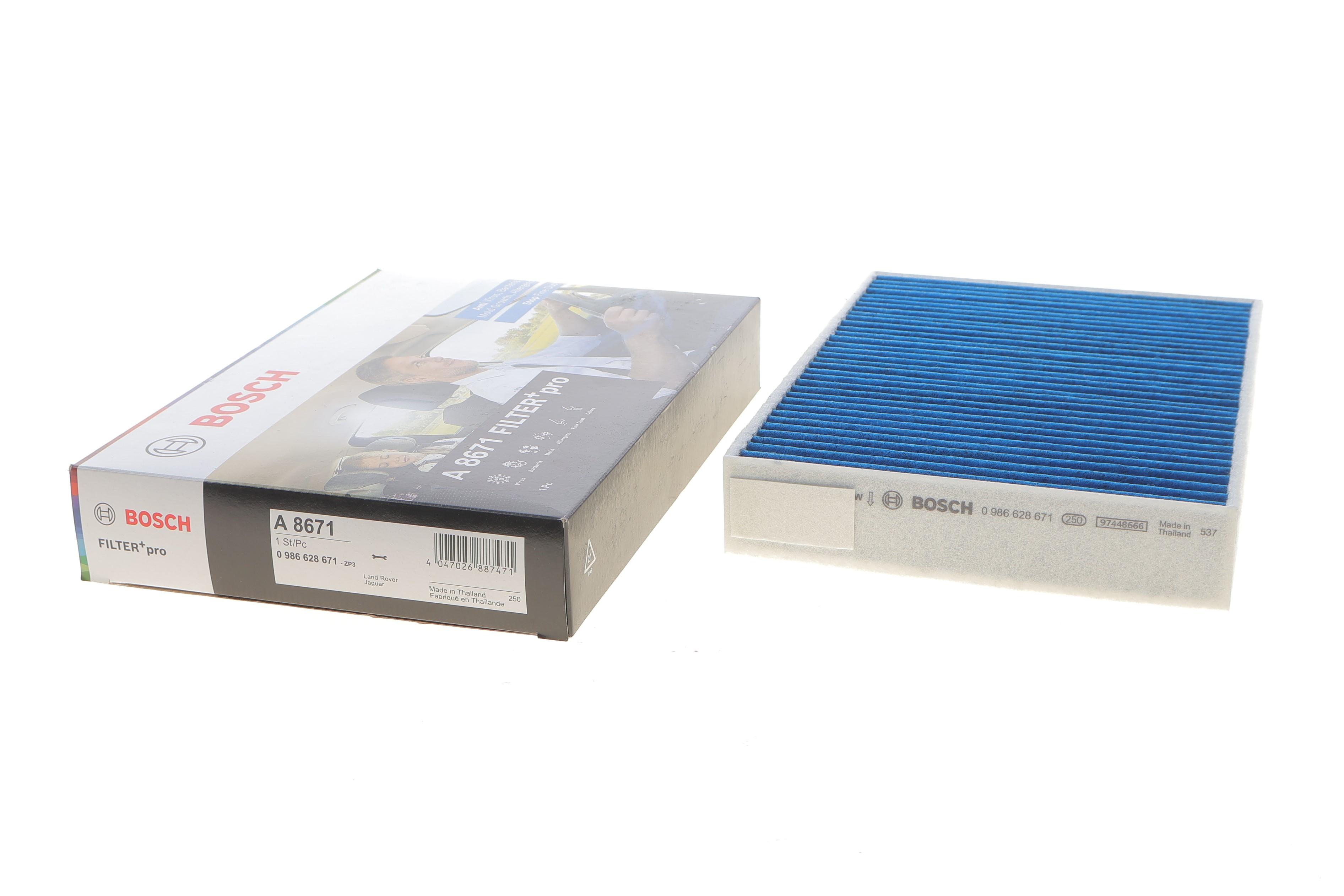 Фільтр салону Land Rover Discovery 14-/Range Rover Evoque 18- (вугільний/антибактеріальний)