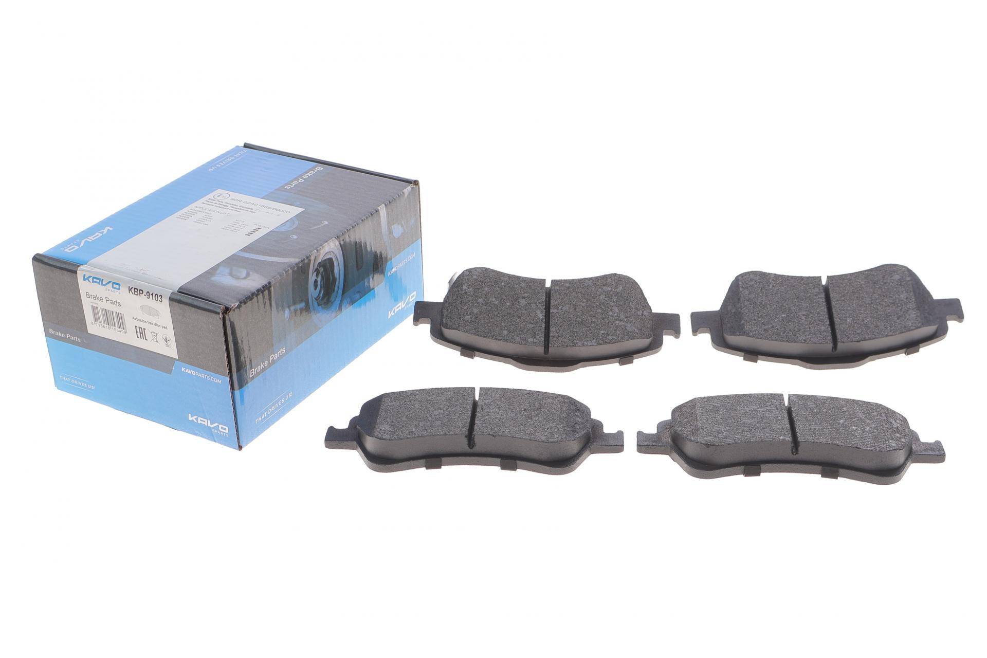 Колодки гальмівні (передні) Toyota Avensis/Auris 1.6-2.0 D-4D 08-