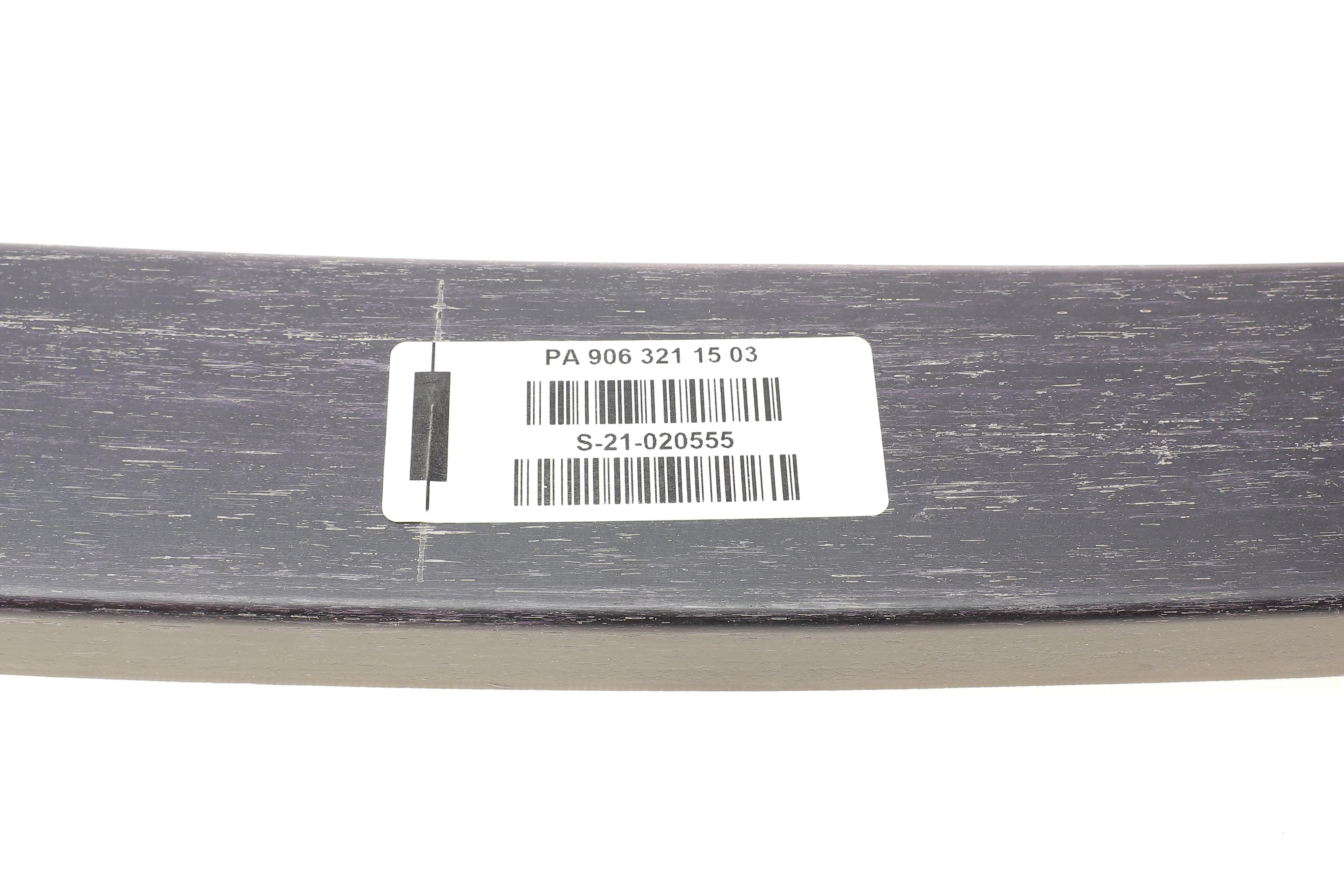 Ресора передня MB Sprinter/VW Crafter 06- (3.5T) (пластик) (h=158mm/толщ.29mm)