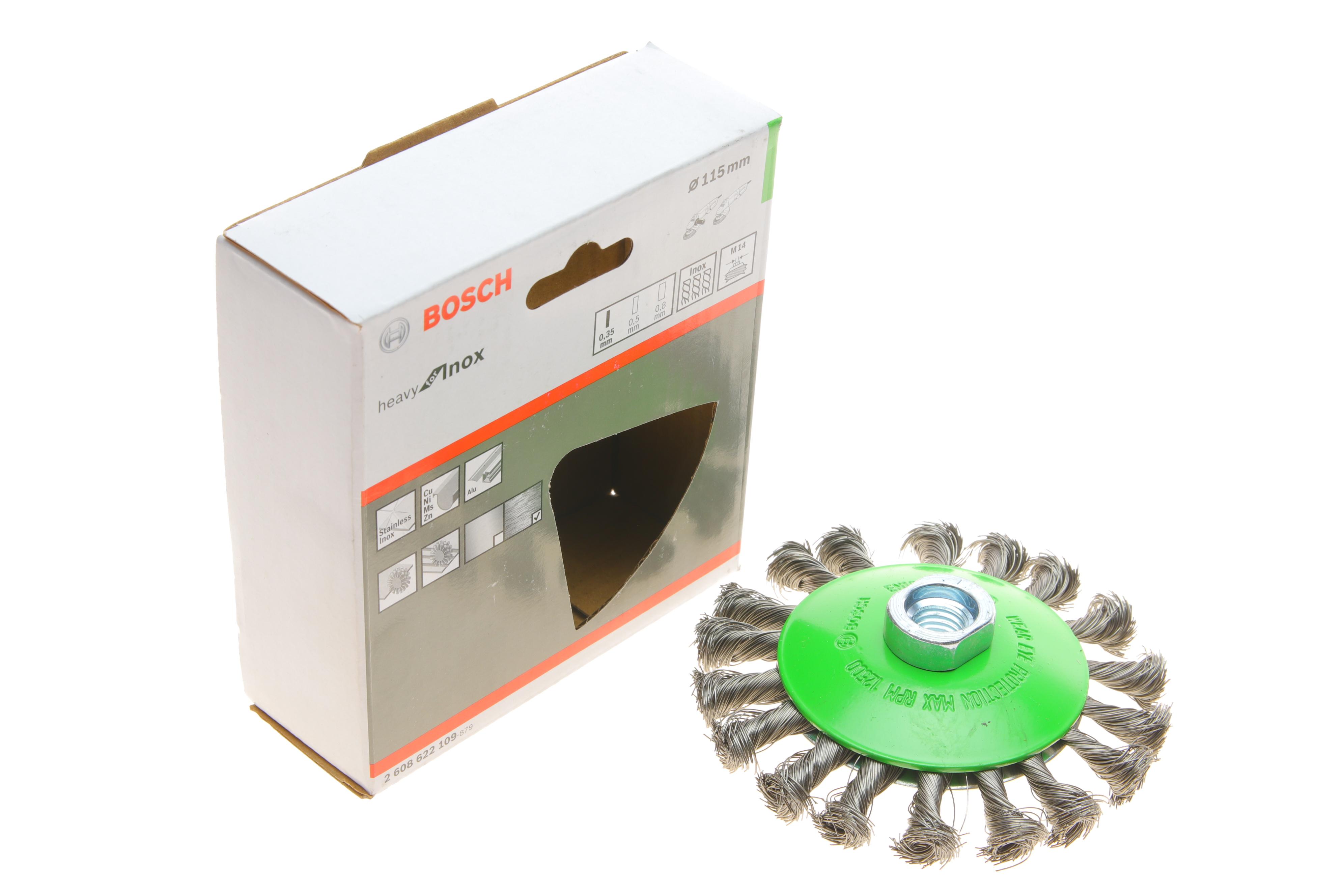 Щетка торцевая 115 мм M14