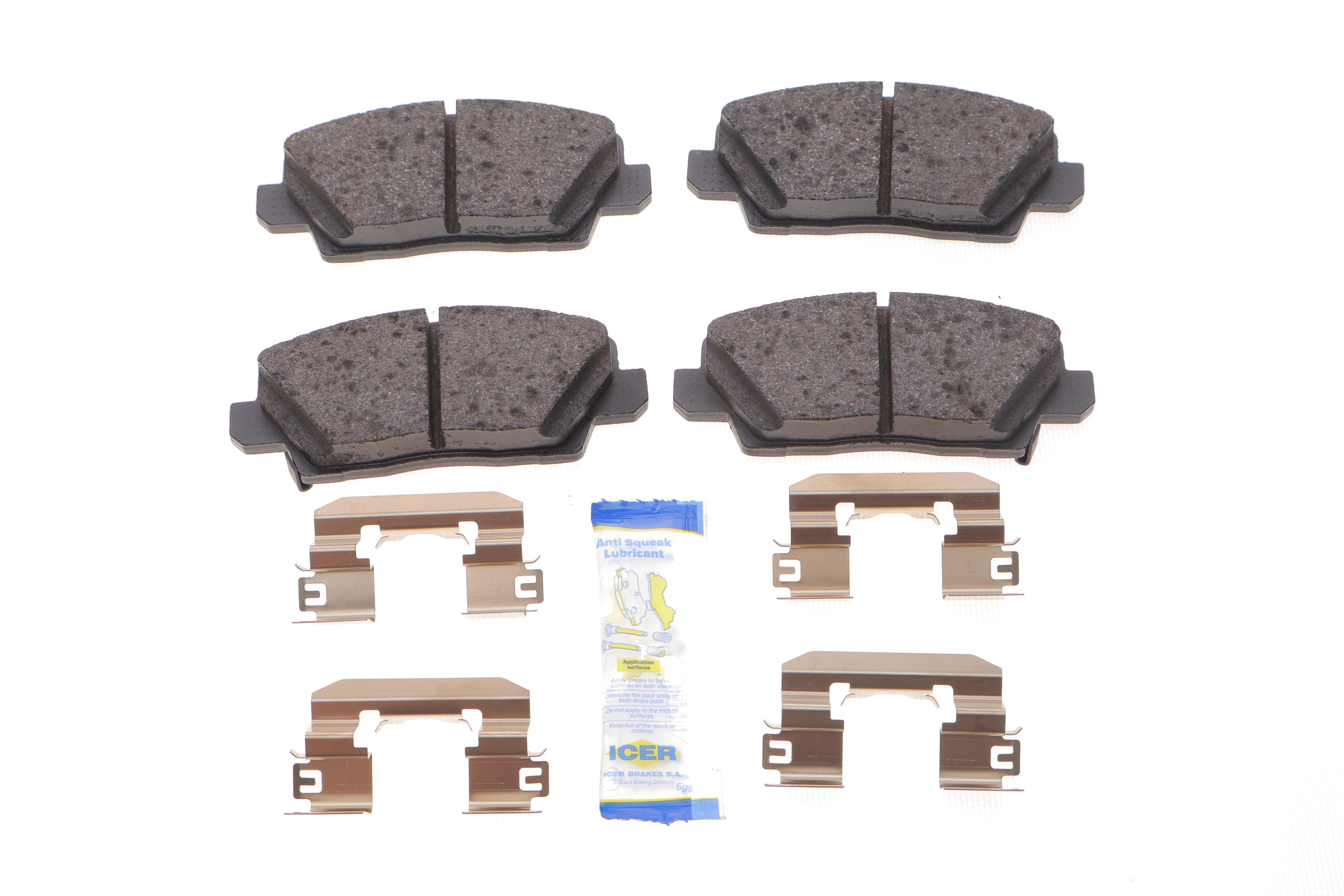 Колодки тормозные (передние) Hyundai Kona 19-/Kia Picanto 17-