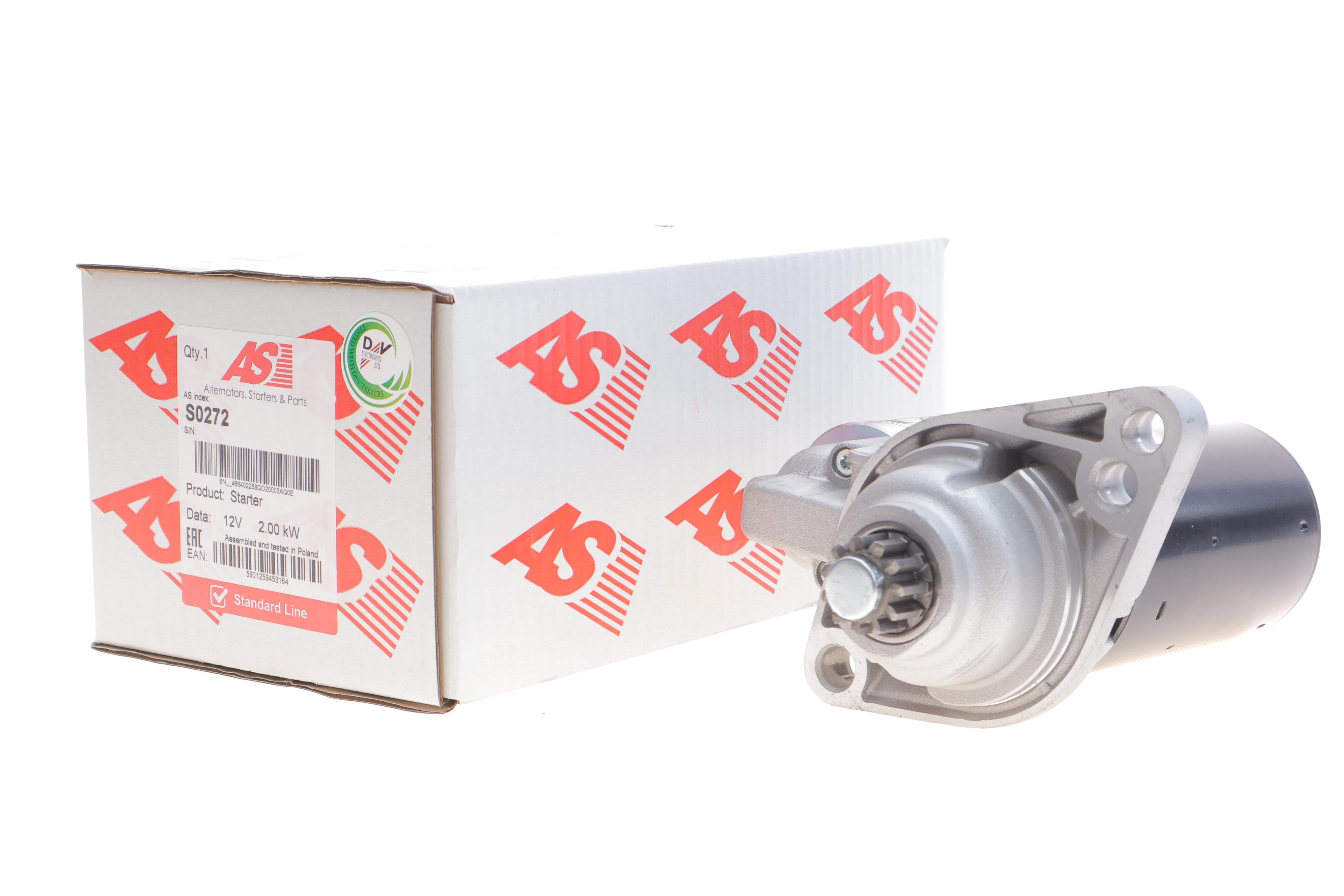 Стартер VW Caddy 09-/Golf 1.6-2.0 D 09-16/Skoda Octavia 09-13 (12V/1.7 kw) (z=11)