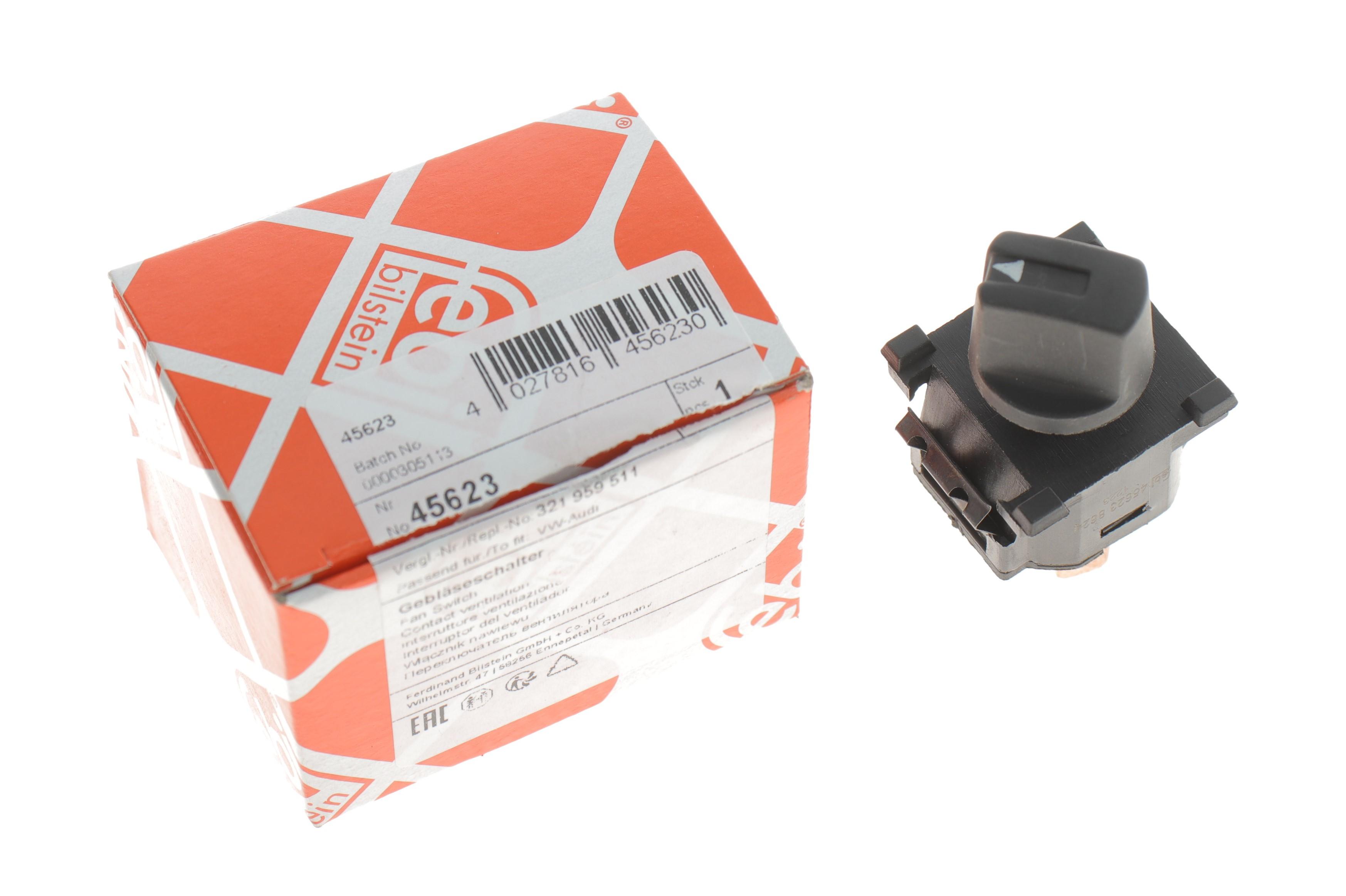 Перемикач пічки VW T4 91-03