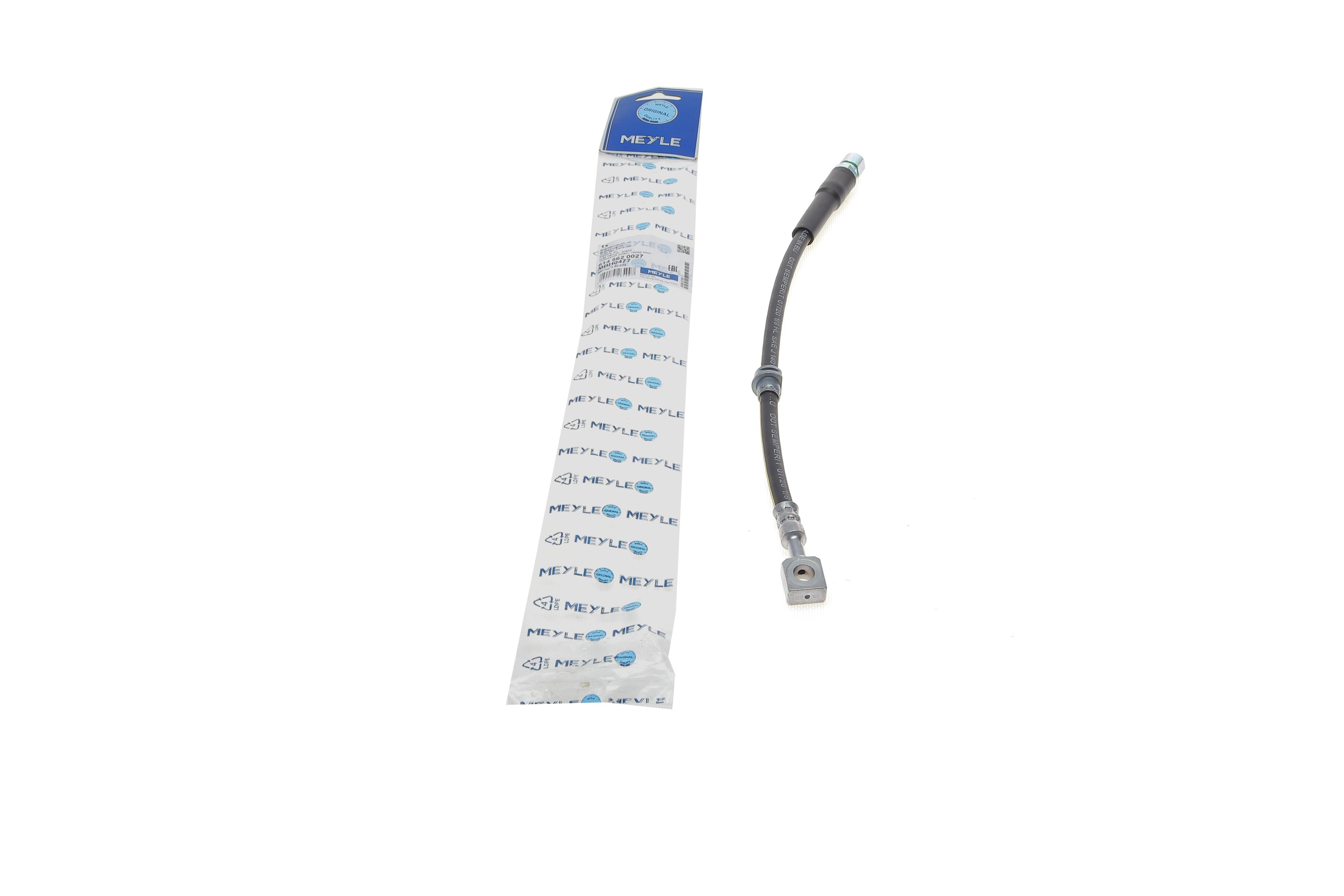 Шланг гальмівний (передній) Opel Vectra B 1.6-2.0/1.7D-2.2D 95-03 (420 мм)