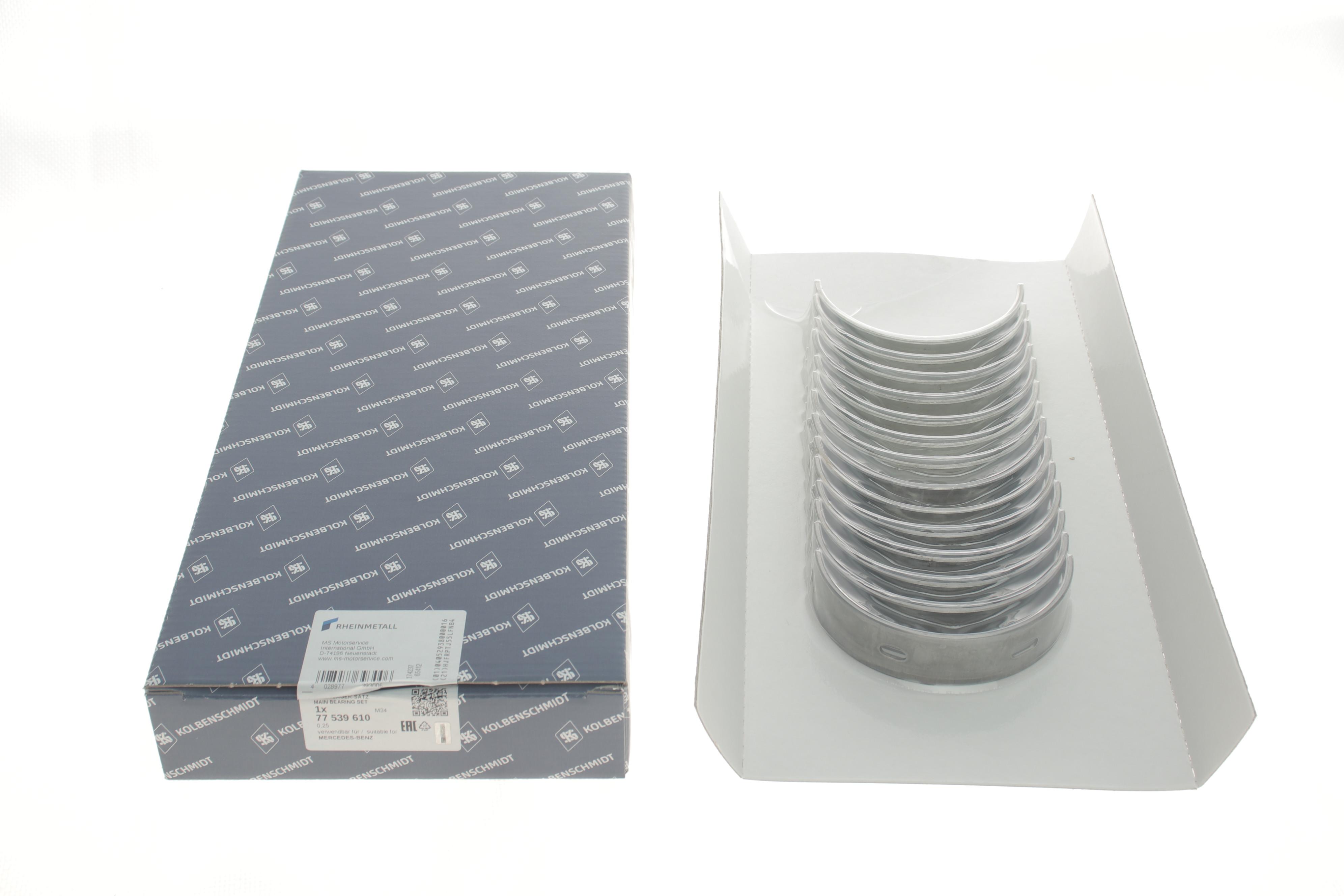 Вкладиші корінні MB Sprinter OM902/OM906/OM925/OM926