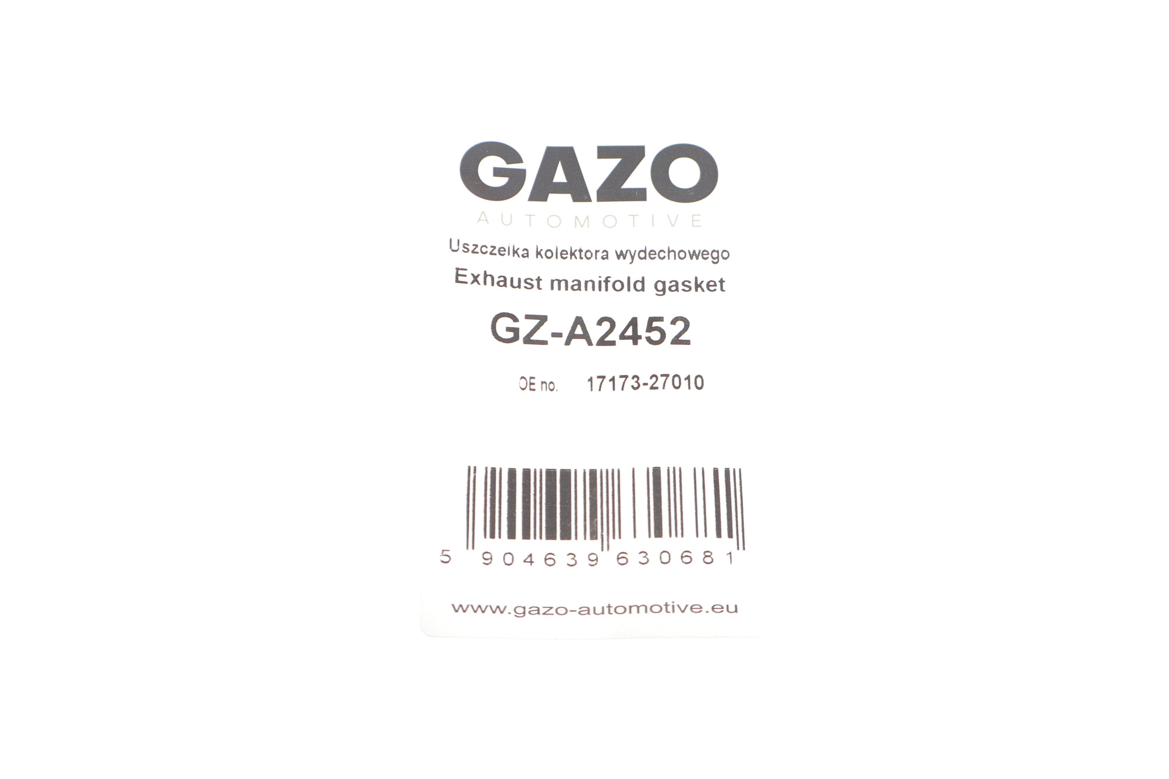 Прокладка колектора випускного Toyota Avensis/Camry/Corolla/Rav 4 1.8 D/2.0 D 83-06