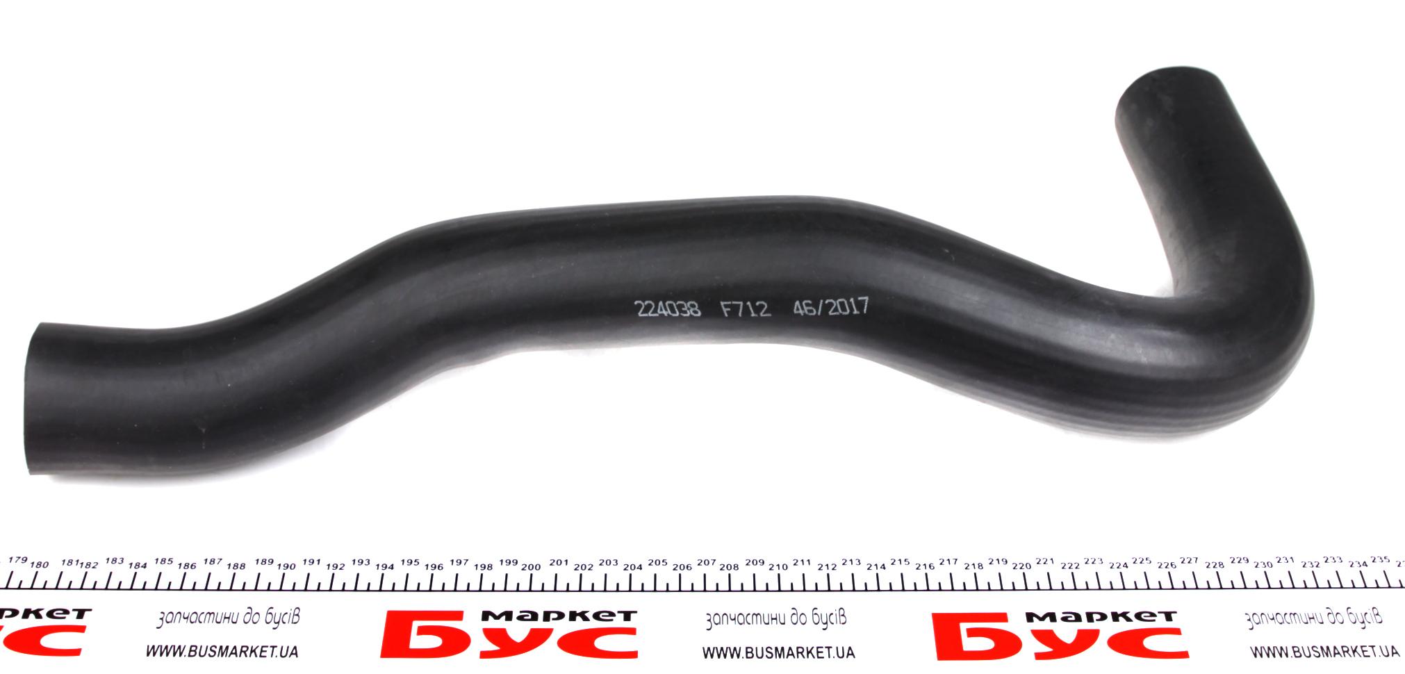 Патрубок інтеркулера Fiat Ducato 2.8JTD 00-