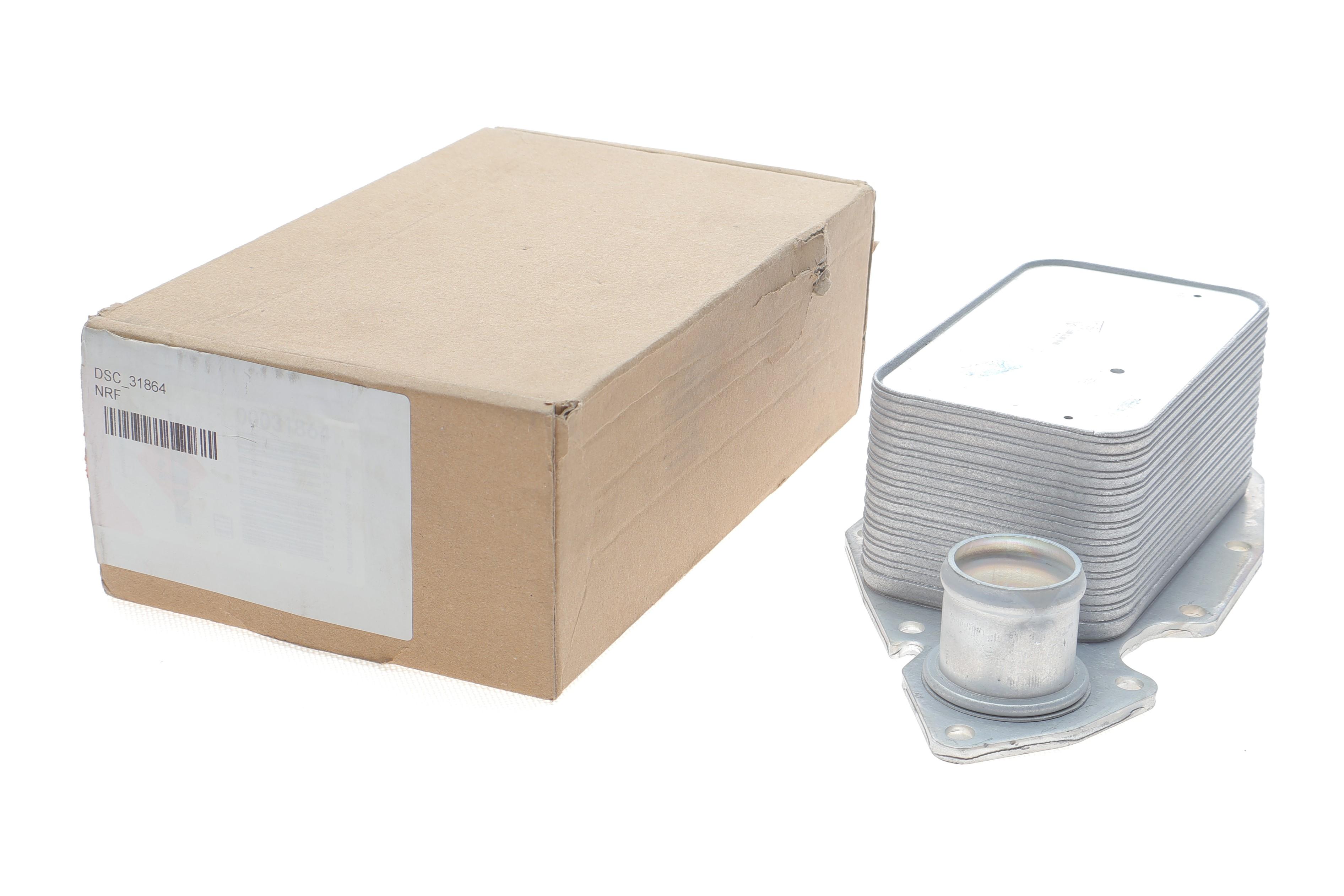 Радіатор масляний Renault Master III 2.3 DCi 10- (теплообмінник) RWD(без прокладок)