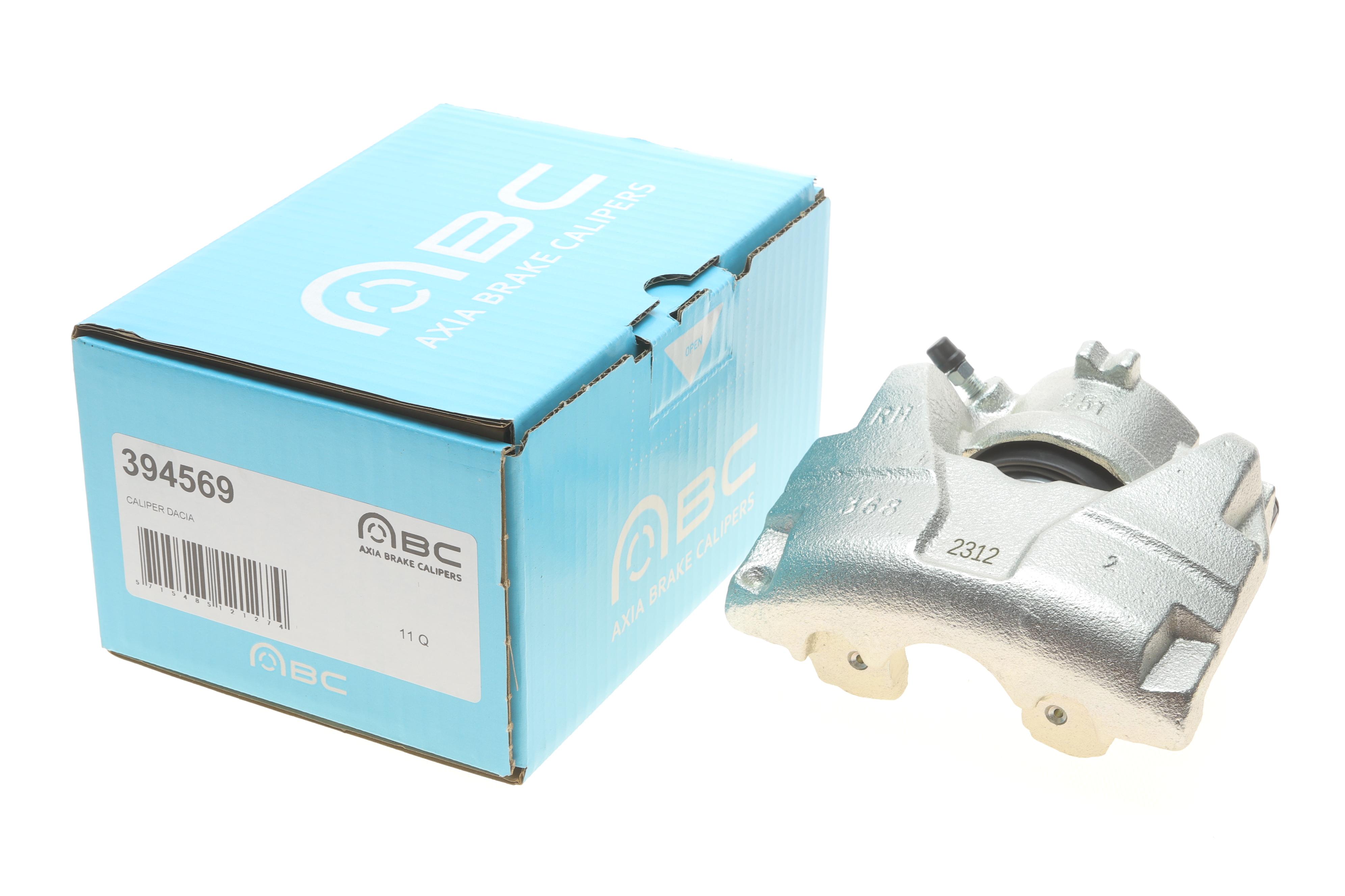 Суппорт гальмівний (передній) (R) Renault Megane III 09- (d=54mm) (ATE) (для дисків d=258/280mm)