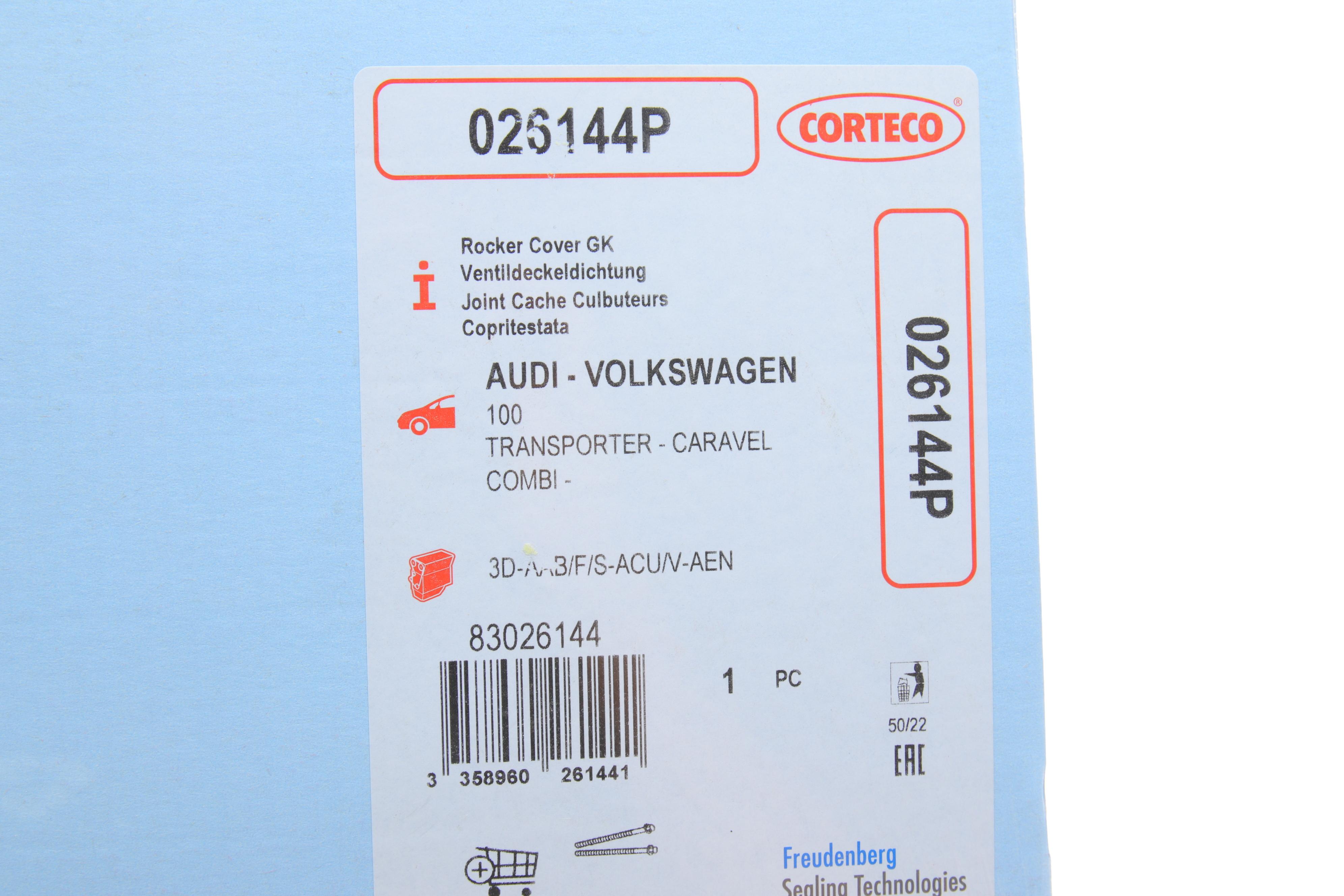 Прокладка кришки клапанів VW T4 2.4D